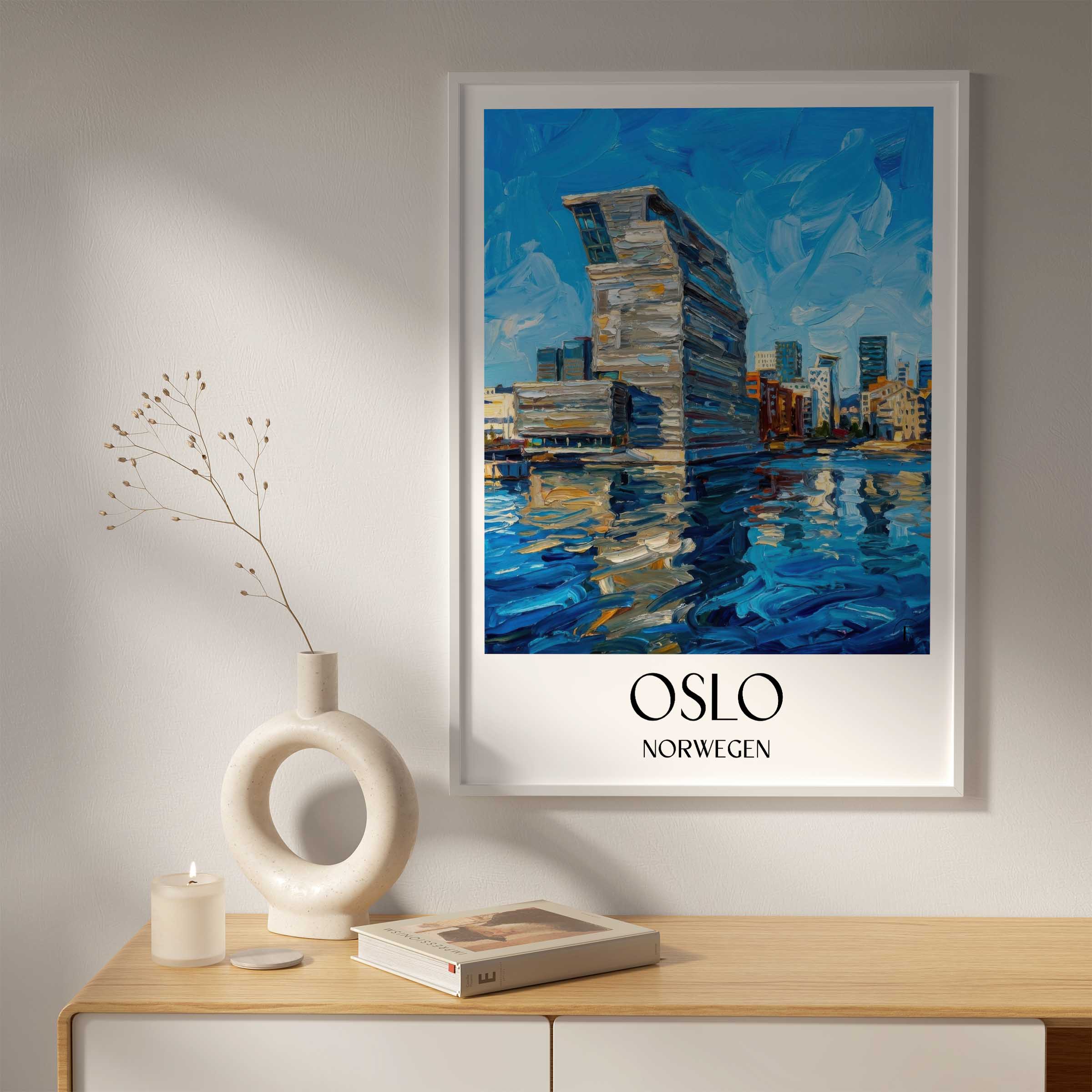 oslo-norwegen-poster-oil-painting-oelgemaelde