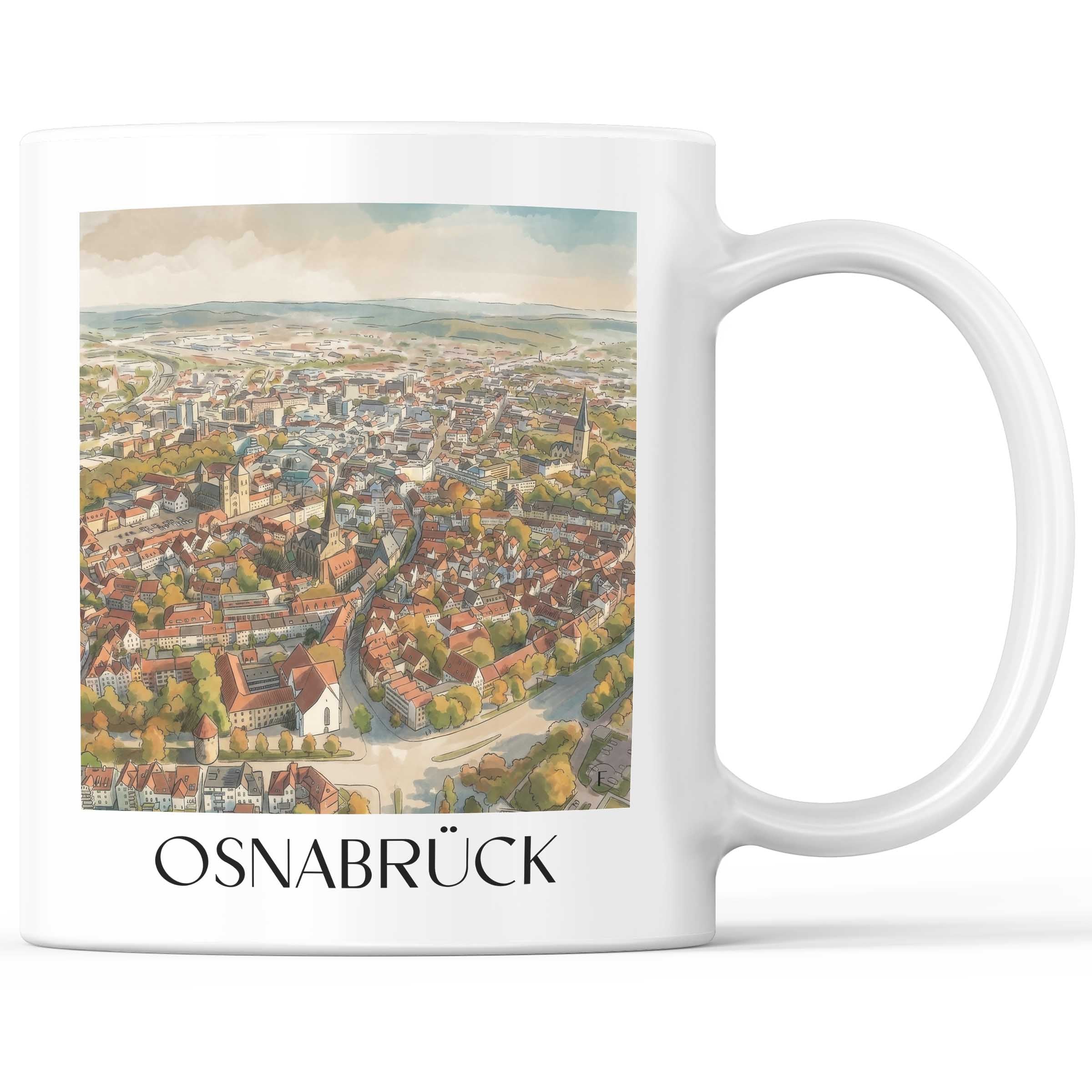 osnabrück-niedersachsen-deutschland-kaffeebecher-aquarell