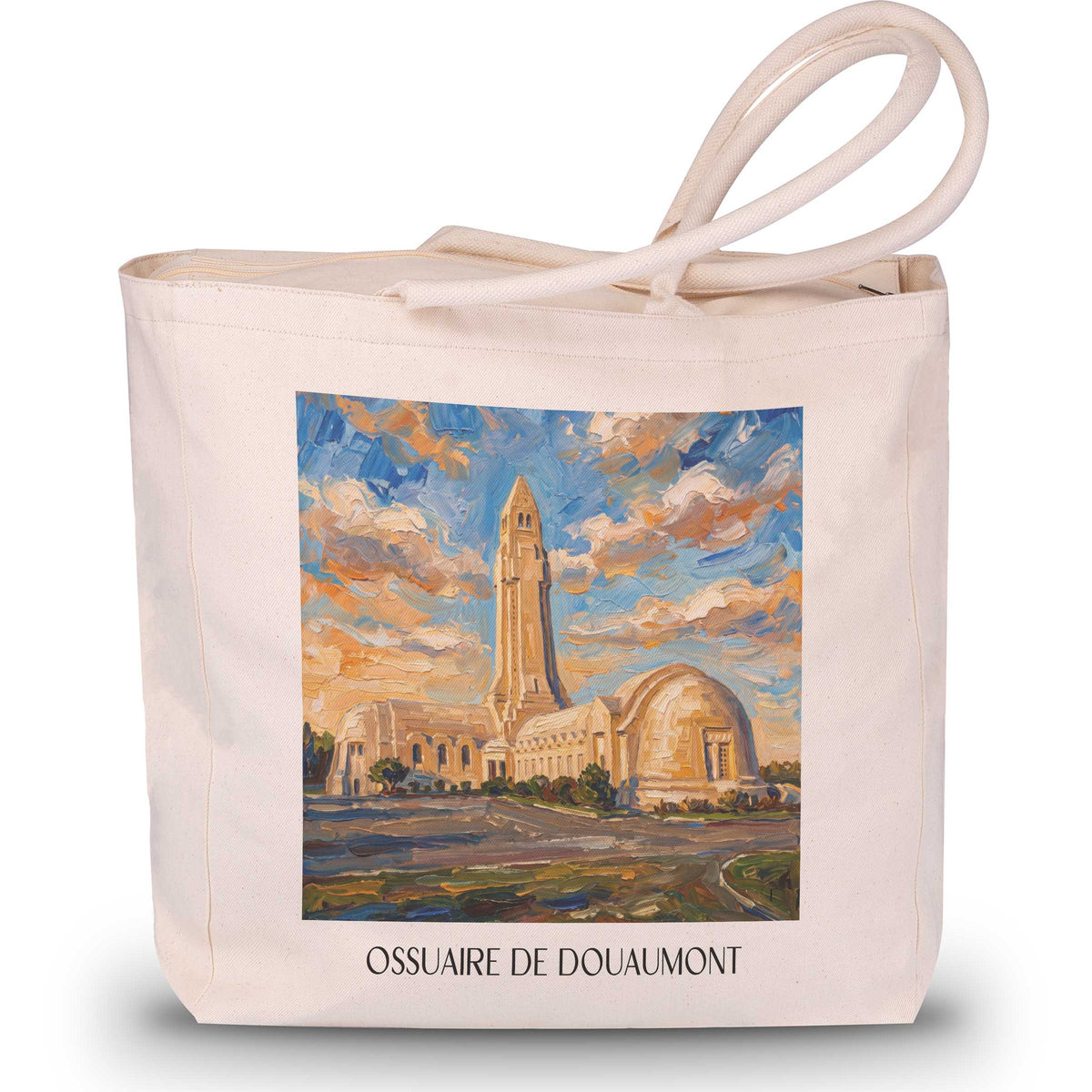 ossuaire-de-douaumont-verdun-frankreich-einkaufstasche-oil-painting-oelgemaelde