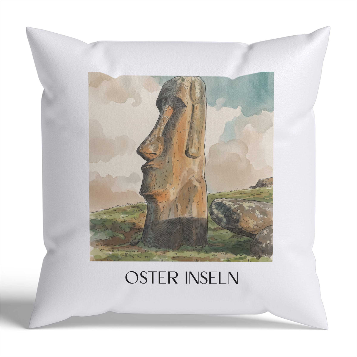 oster-inseln-chile-chile-kissenbezug-aquarell