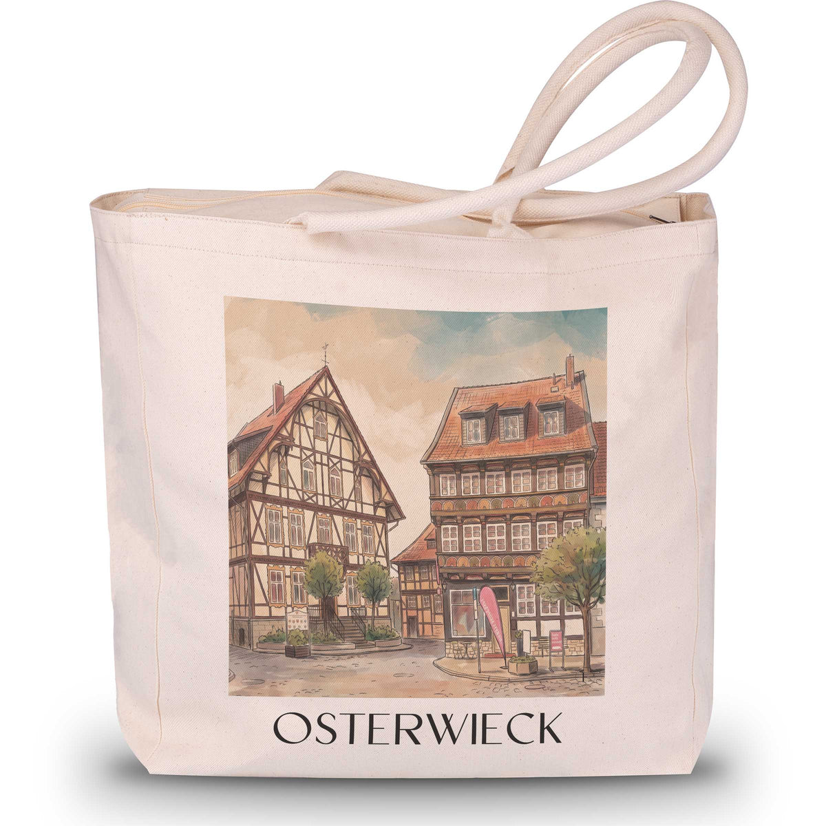 osterwieck-harzvorland-deutschland-einkaufstasche-aquarell
