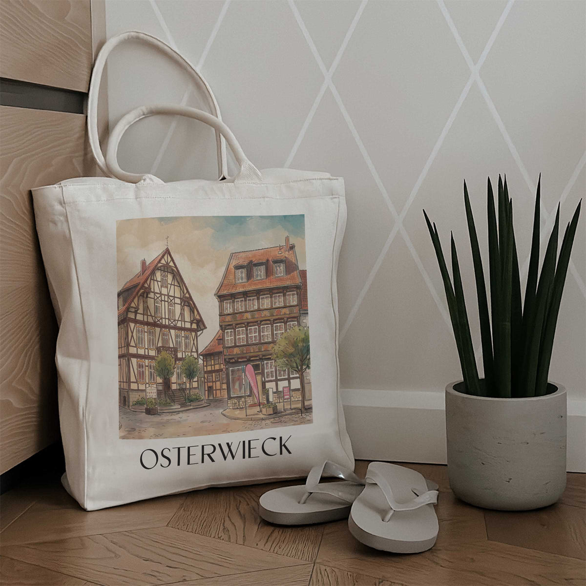osterwieck-harzvorland-deutschland-einkaufstasche-aquarell