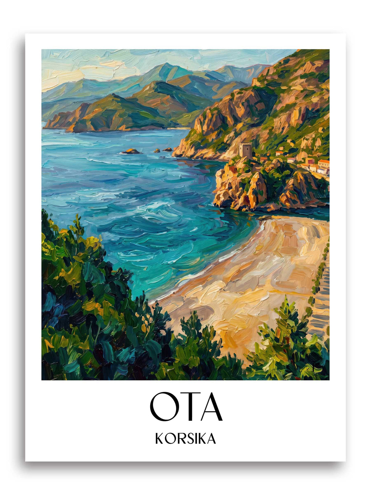ota-korsika-frankreich-poster-oil-painting-oelgemaelde