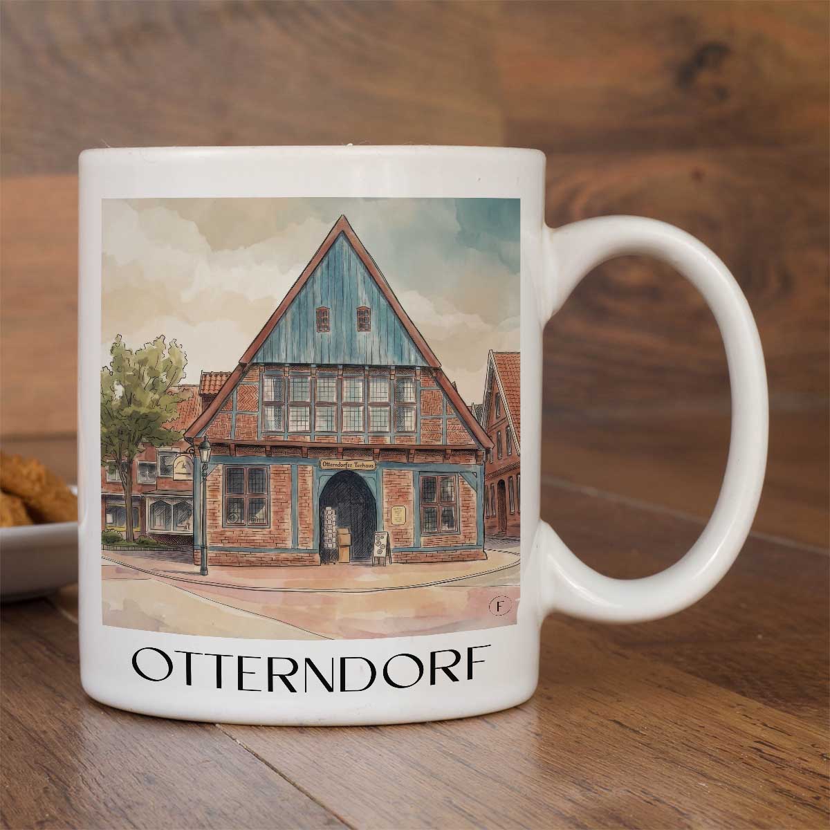 otterndorf-niedersachsen-deutschland-kaffeebecher-aquarell