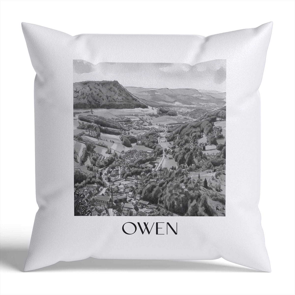 owen-deutschland-deutschland-kissenbezug-aquarell-schwarz-weiss