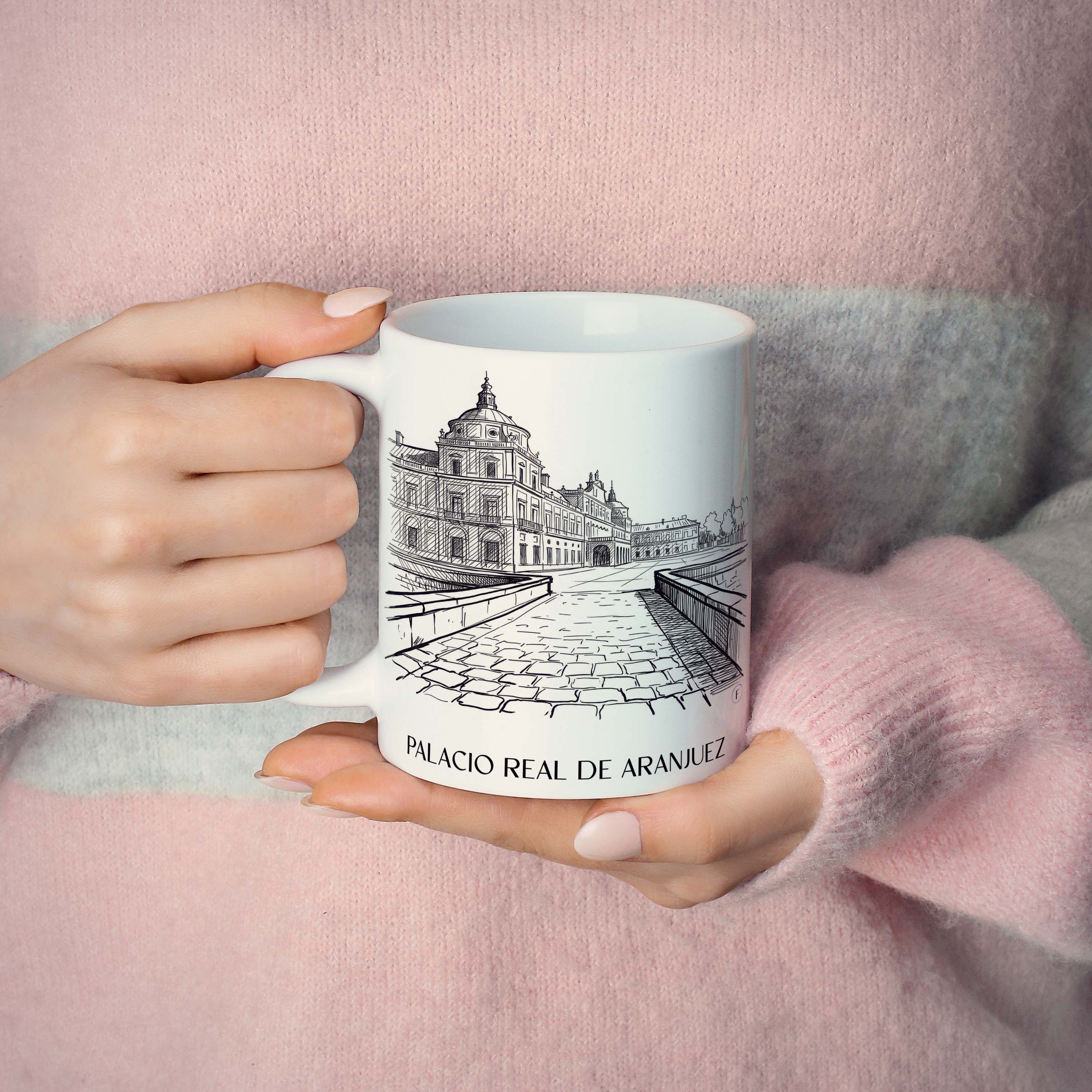 palacio-real-aranjuez-spanien-kaffeebecher-skizze