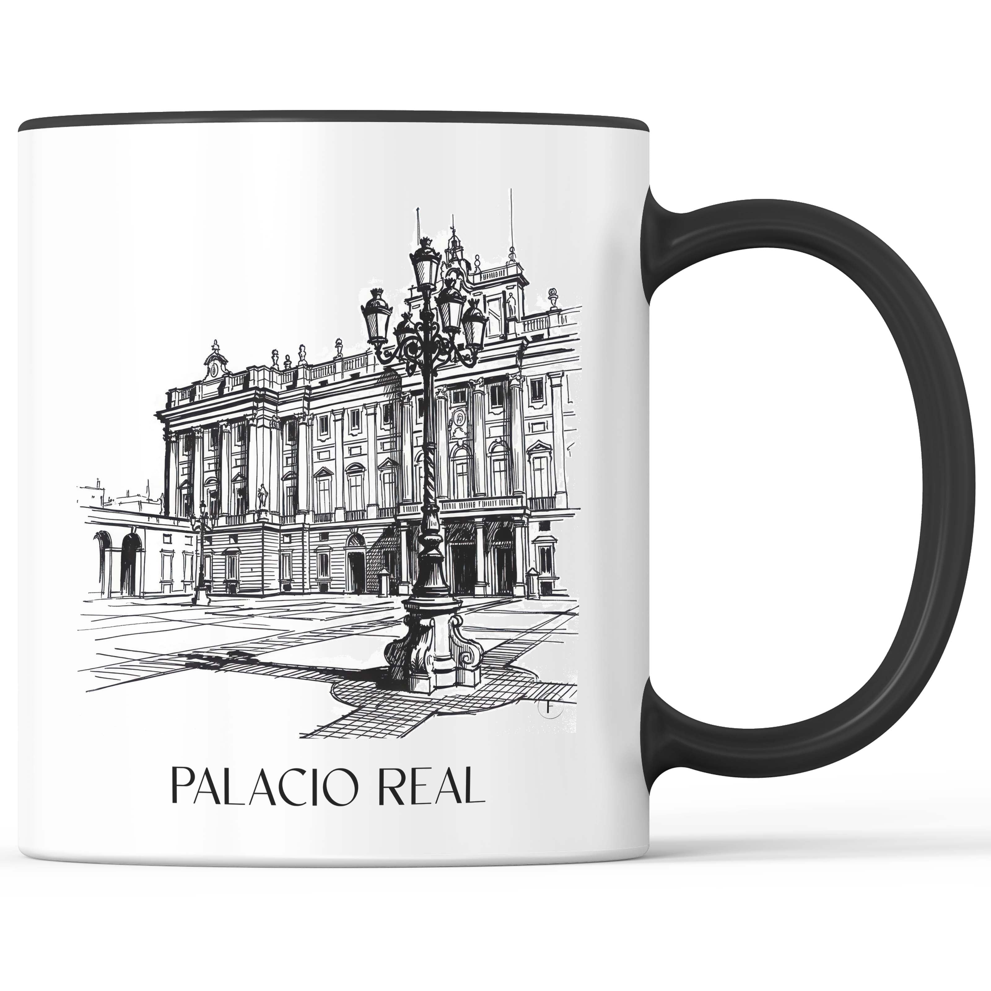 palacio-real-madrid-spanien-kaffeebecher-skizze