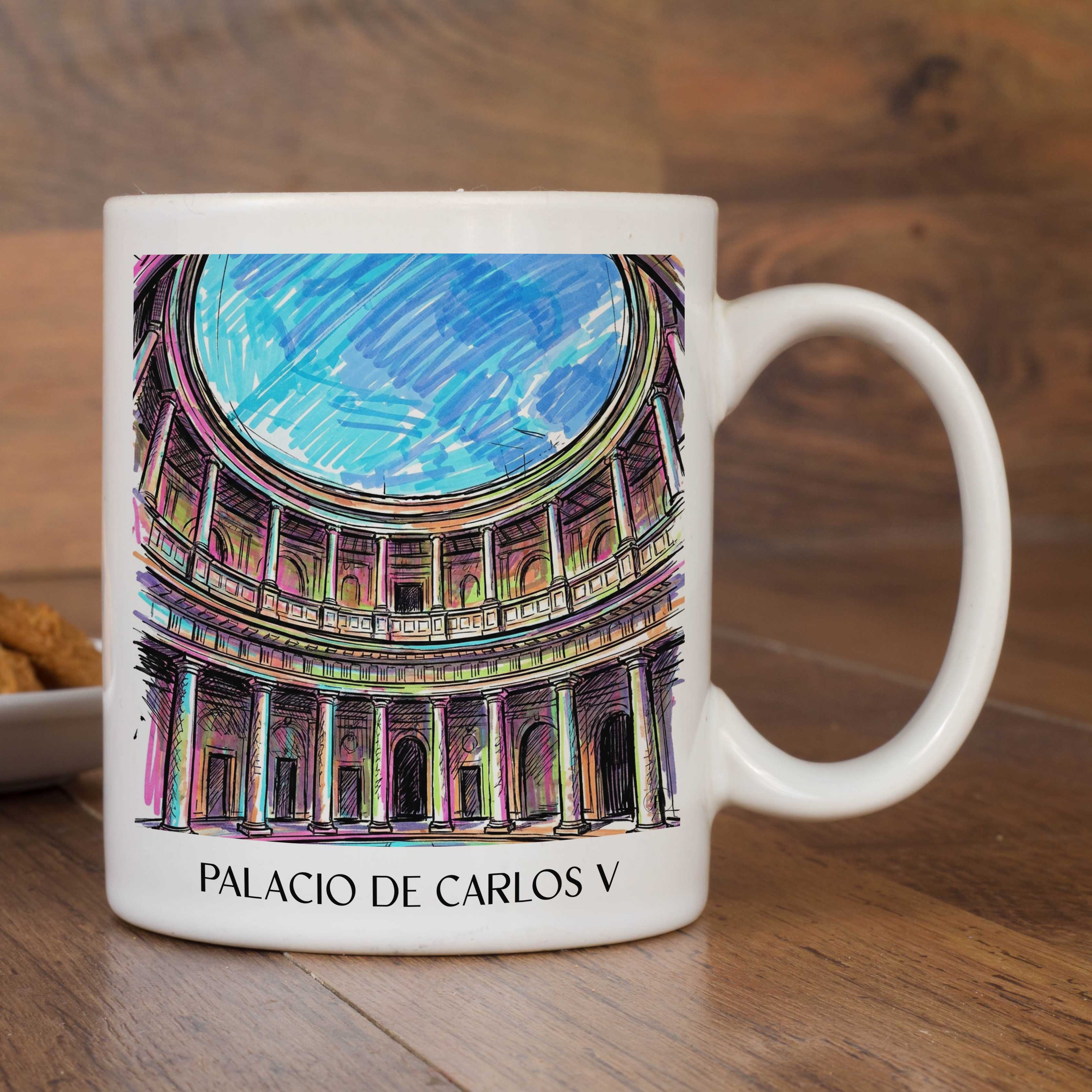 palacio-de-carlos-v-granada-spanien-kaffeebecher-graffiti