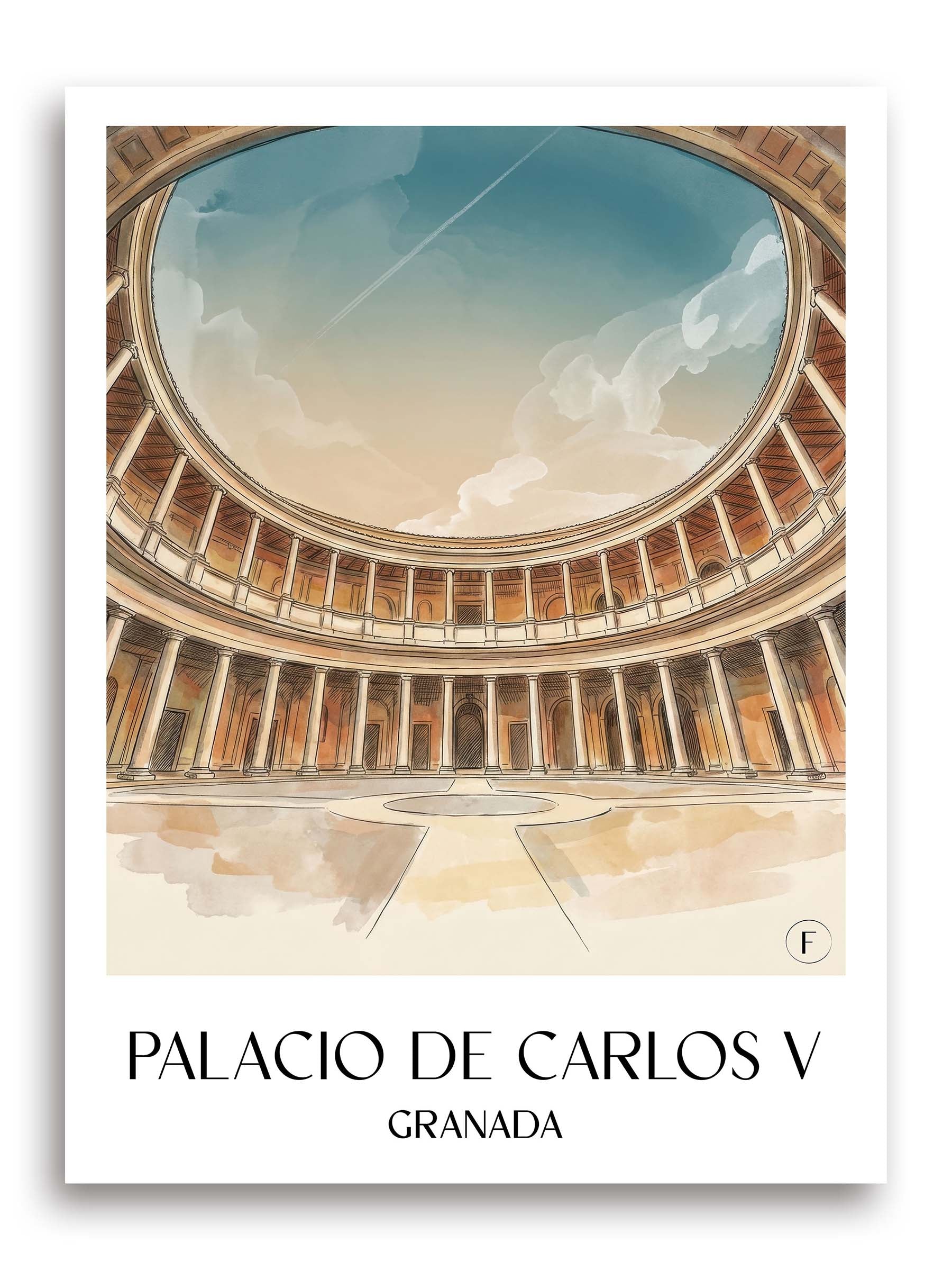 palacio-de-carlos-v-granada-spanien-poster-aquarell