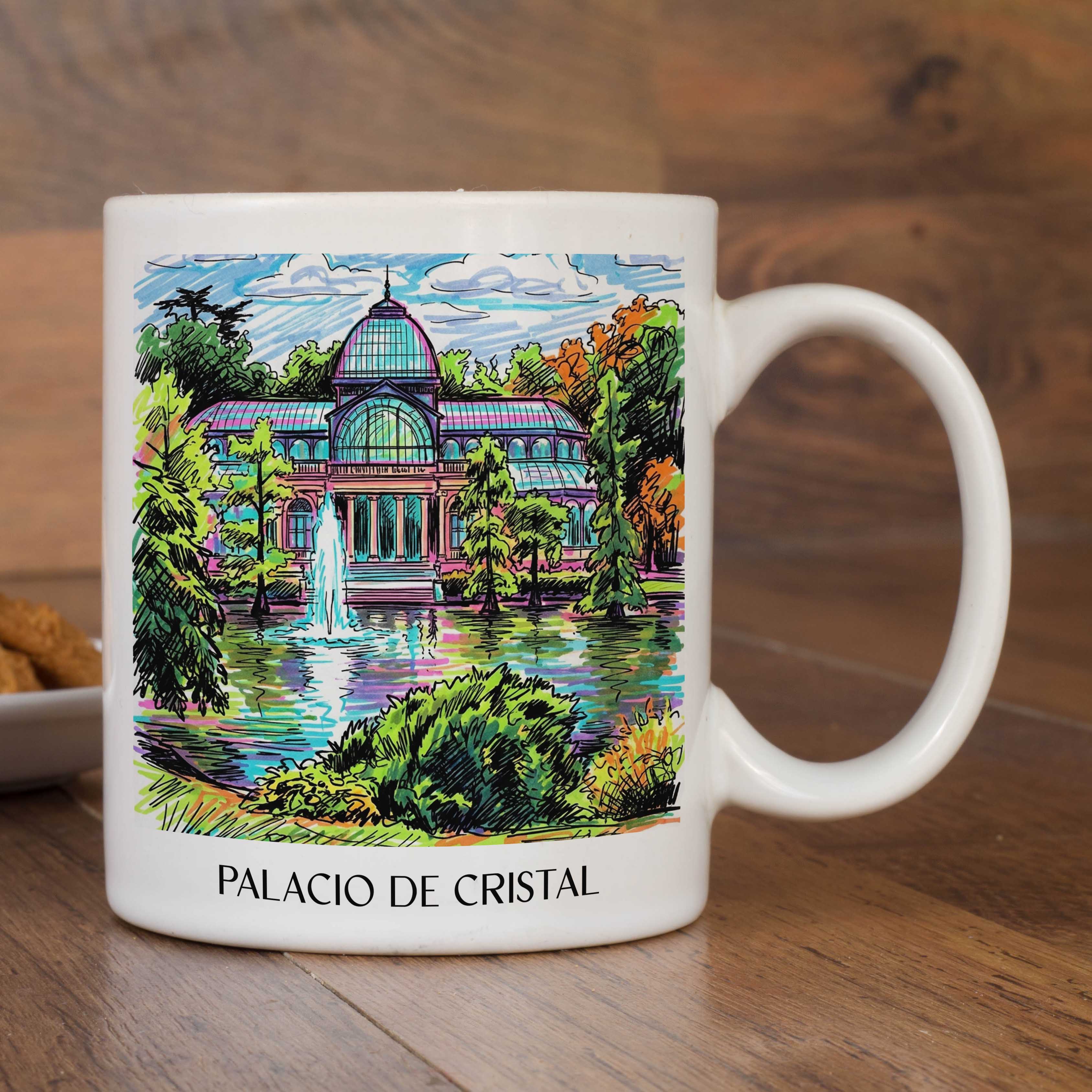 palacio-de-cristal-madrid-spanien-kaffeebecher-graffiti