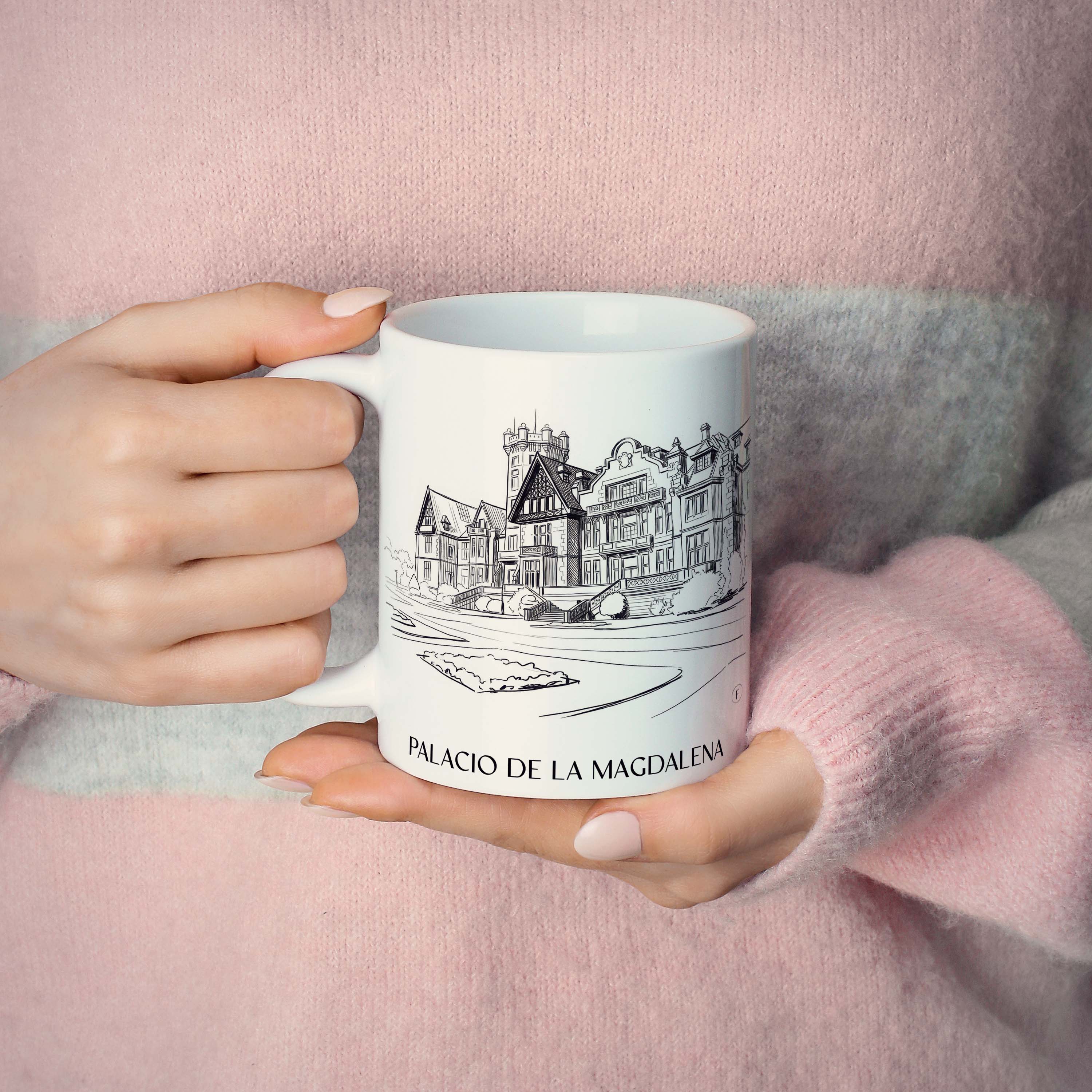 palacio-de-la-magdalena-santander-spanien-kaffeebecher-skizze