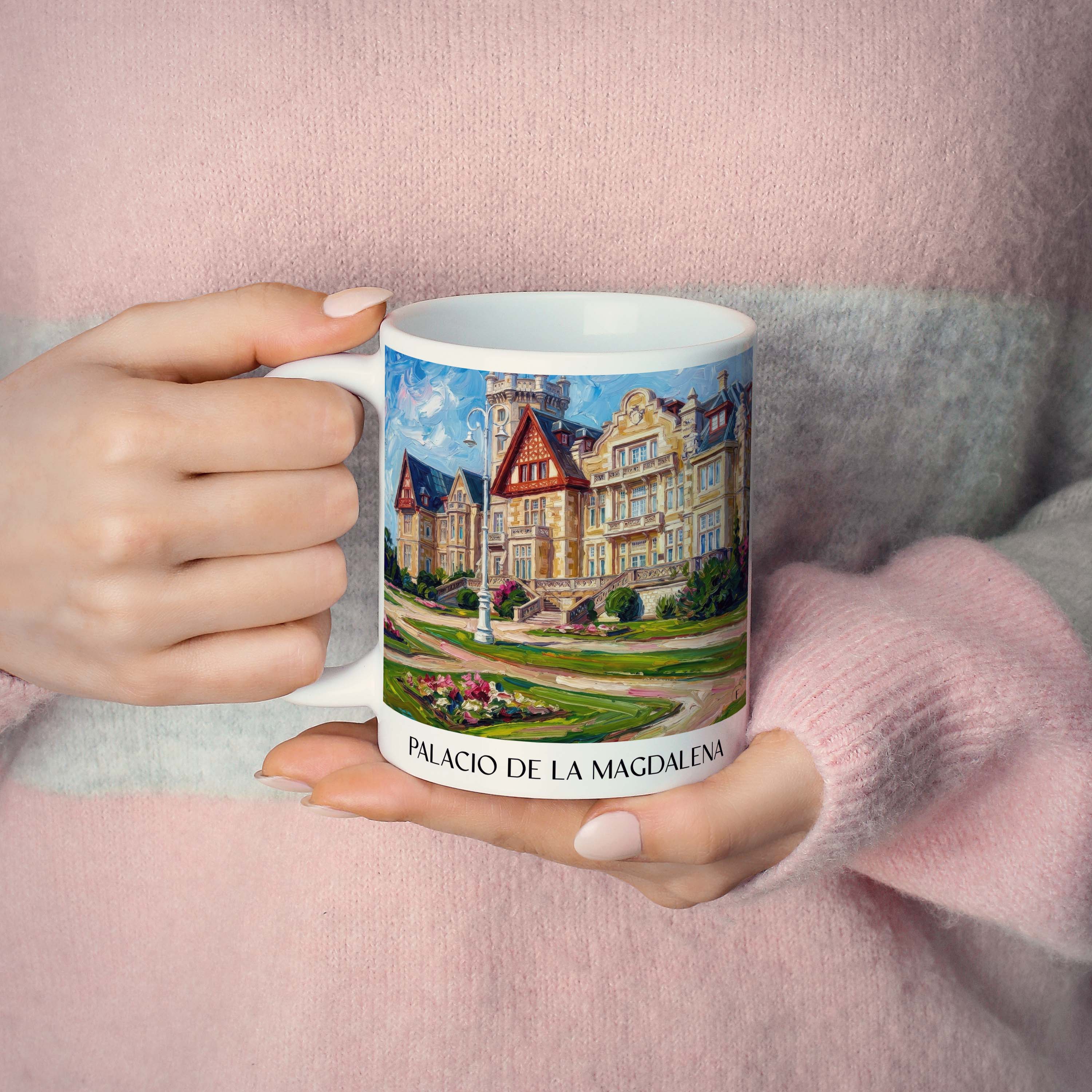 palacio-de-la-magdalena-santander-spanien-kaffeebecher-oil-painting-oelgemaelde