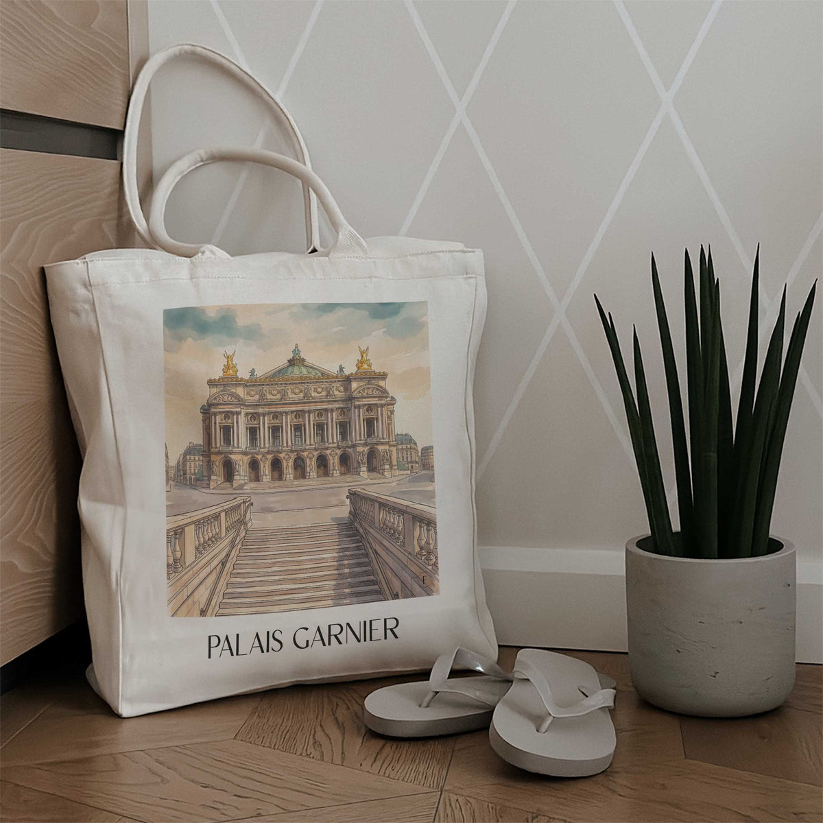 palais-garnier-paris-frankreich-einkaufstasche-aquarell