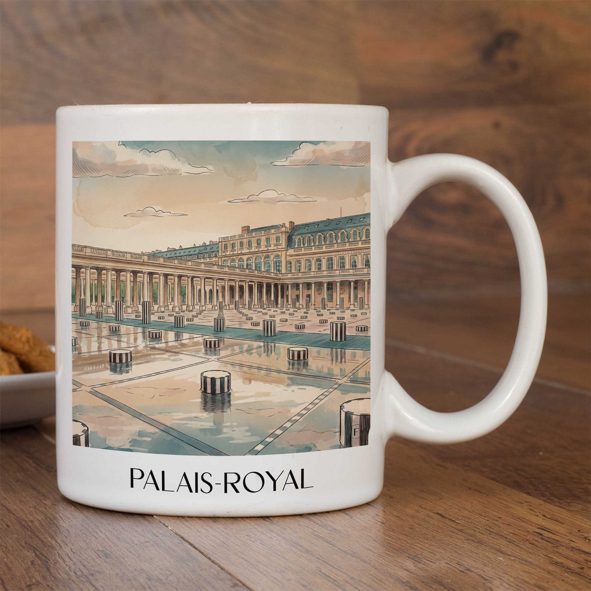palais-royal-paris-frankreich-kaffeebecher-aquarell