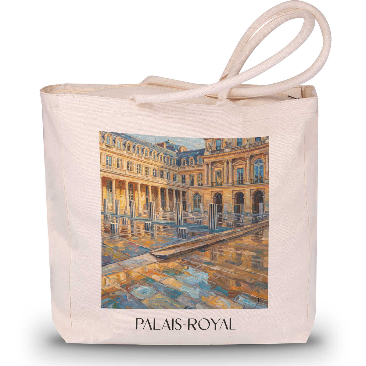 Palais-Royal Shopping Tasche - Paris - Frankreich Tote Bag - Einkaufstasche im Ölgemälde Stil - favplace