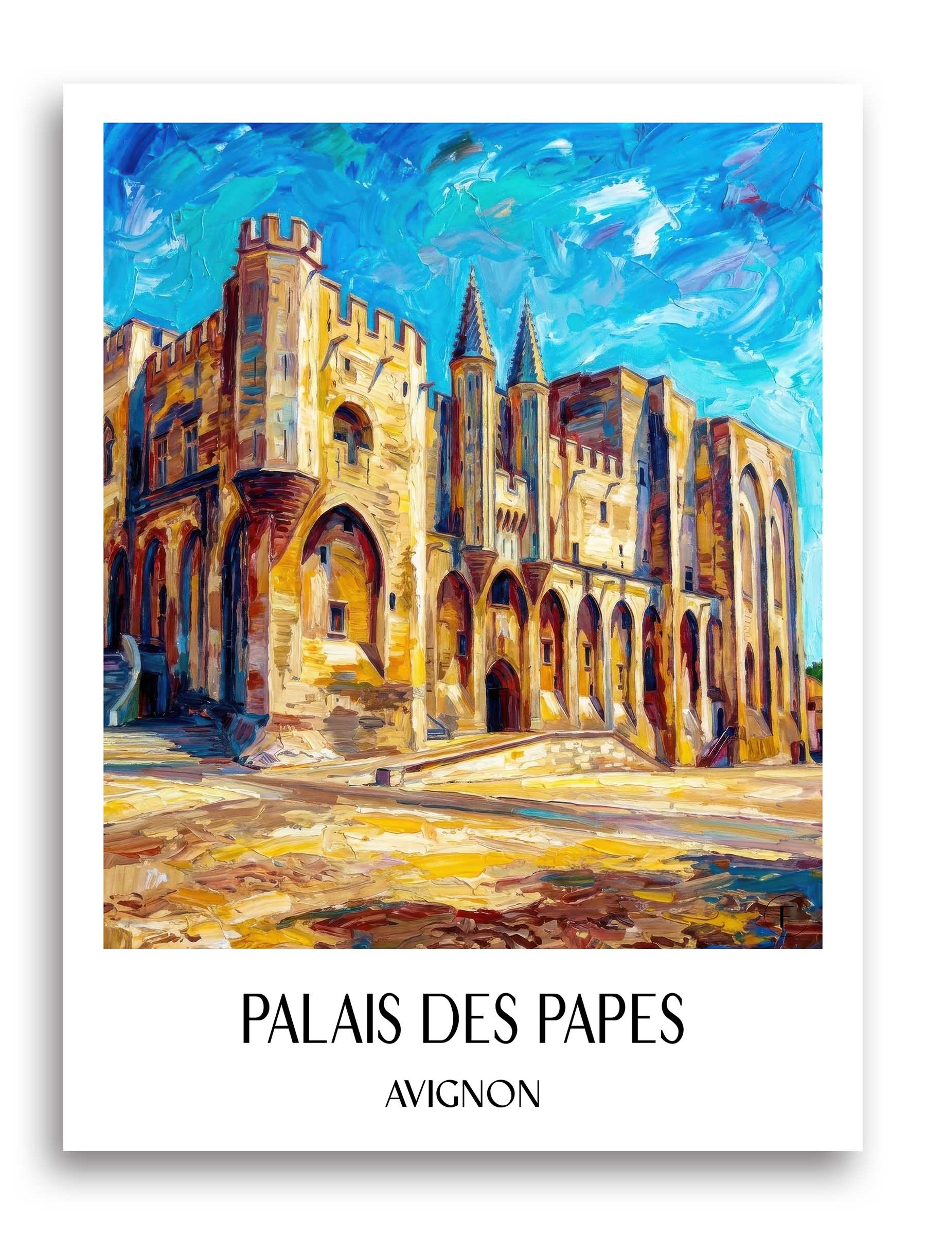 palais-des-papes-avignon-frankreich-poster-oil-painting-oelgemaelde