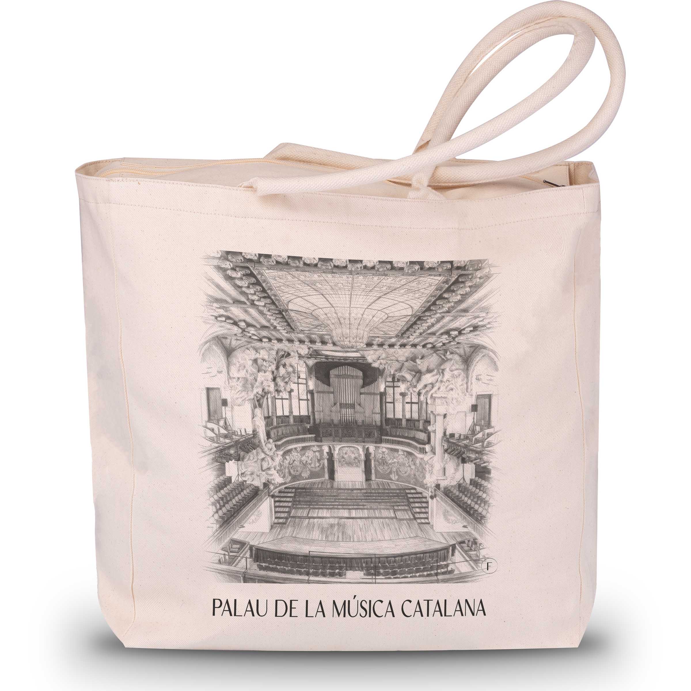palau-de-la-música-catalana-barcelona-spanien-einkaufstasche-bleistift-zeichnung-drawing