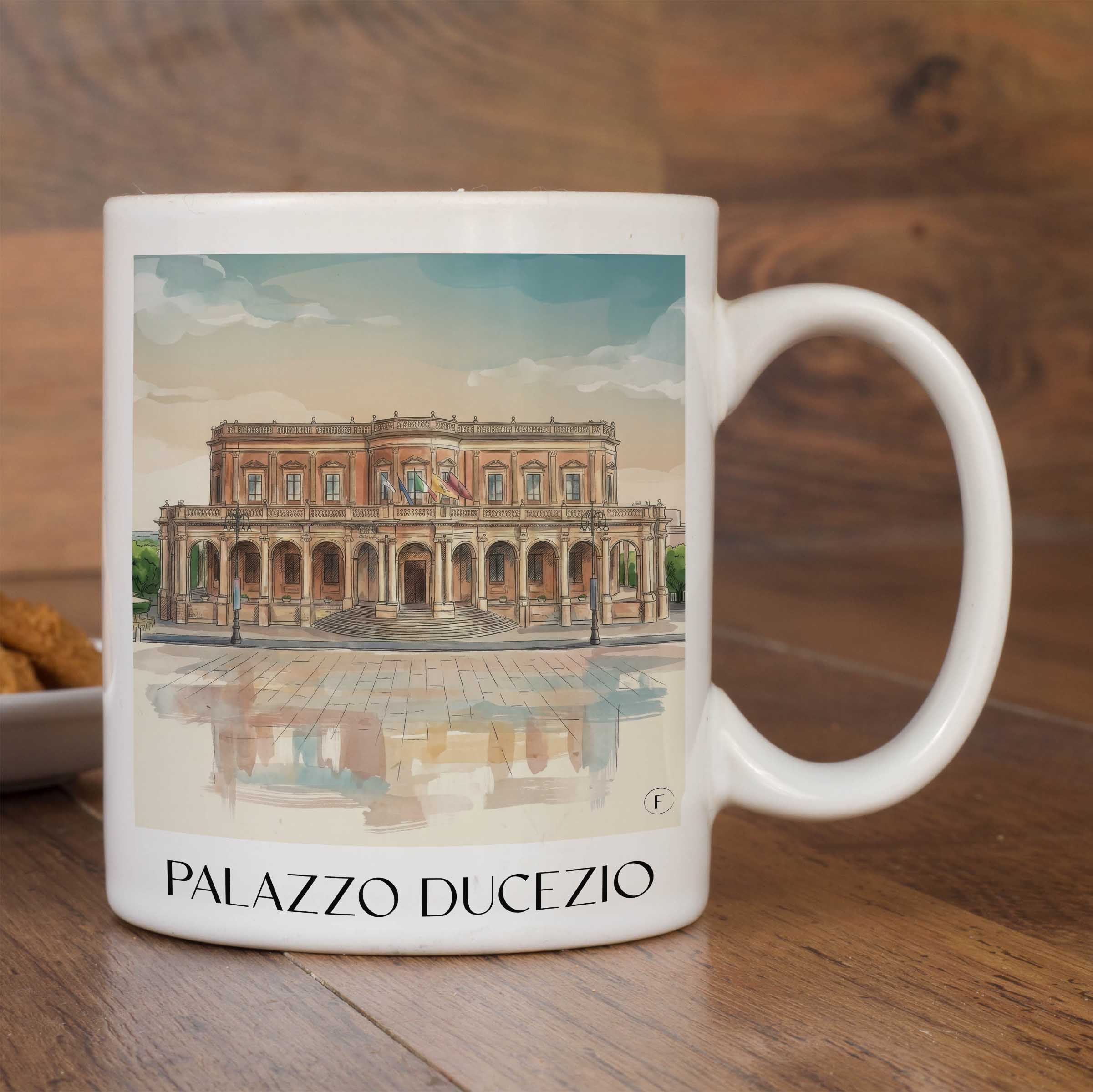 palazzo-ducezio-noto-italien-kaffeebecher-aquarell