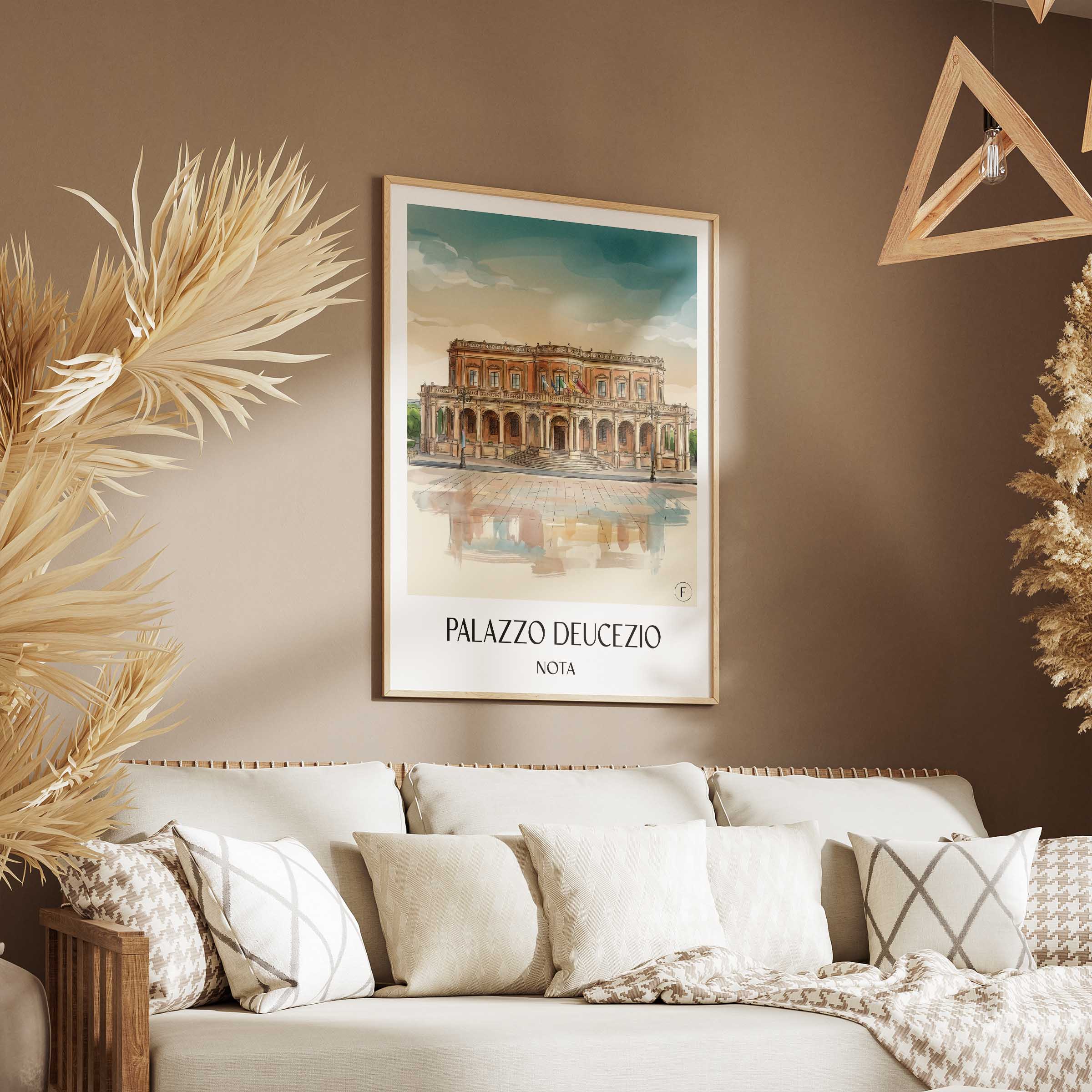 palazzo-ducezio-noto-italien-poster-aquarell