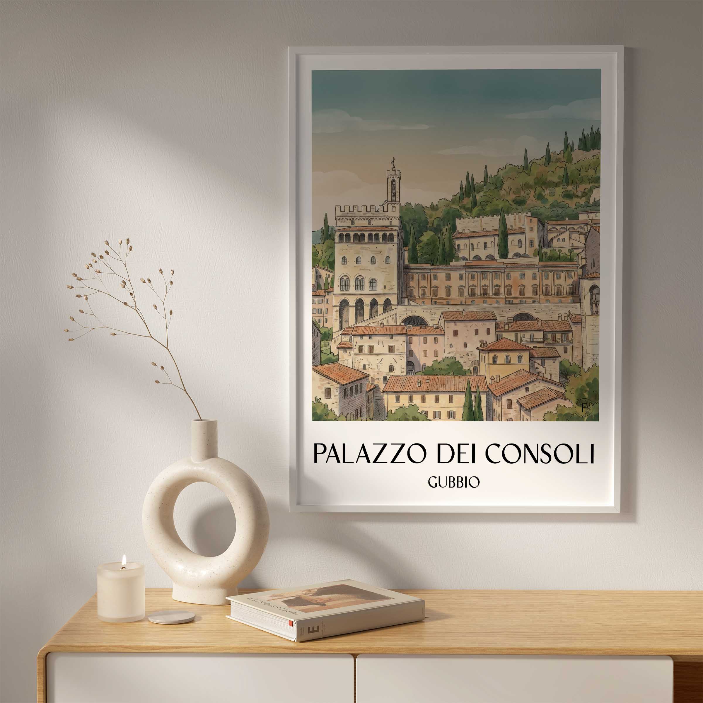 palazzo-dei-consoli-gubbio-italien-poster-aquarell