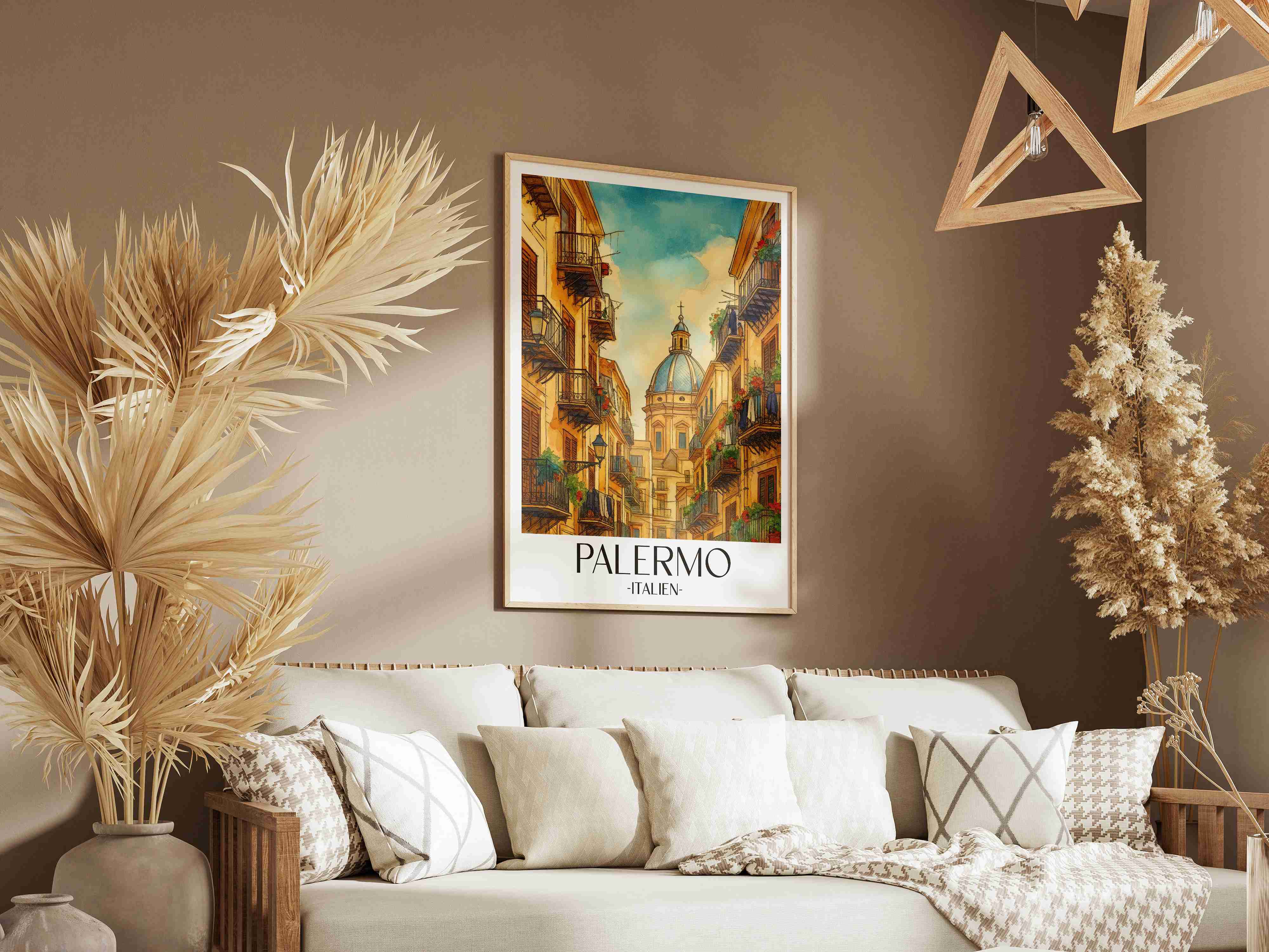 palermo-italien-poster-aquarell