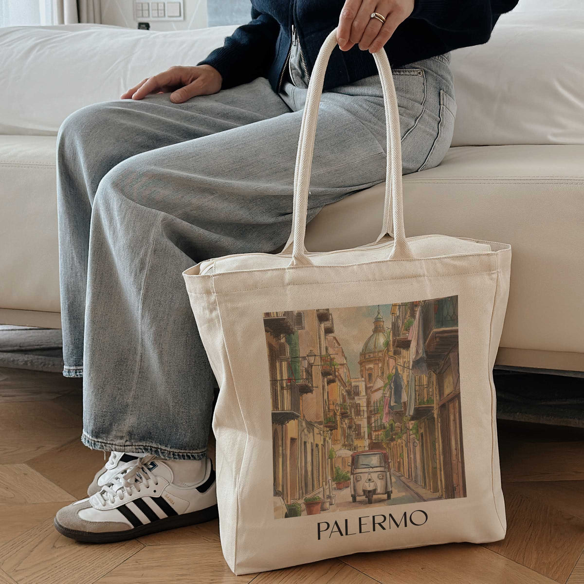palermo-sizilien-italien-einkaufstasche-aquarell