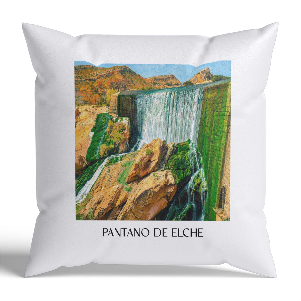 pantano-de-elche-spanien-spanien-kissenbezug-oil-painting-oelgemaelde