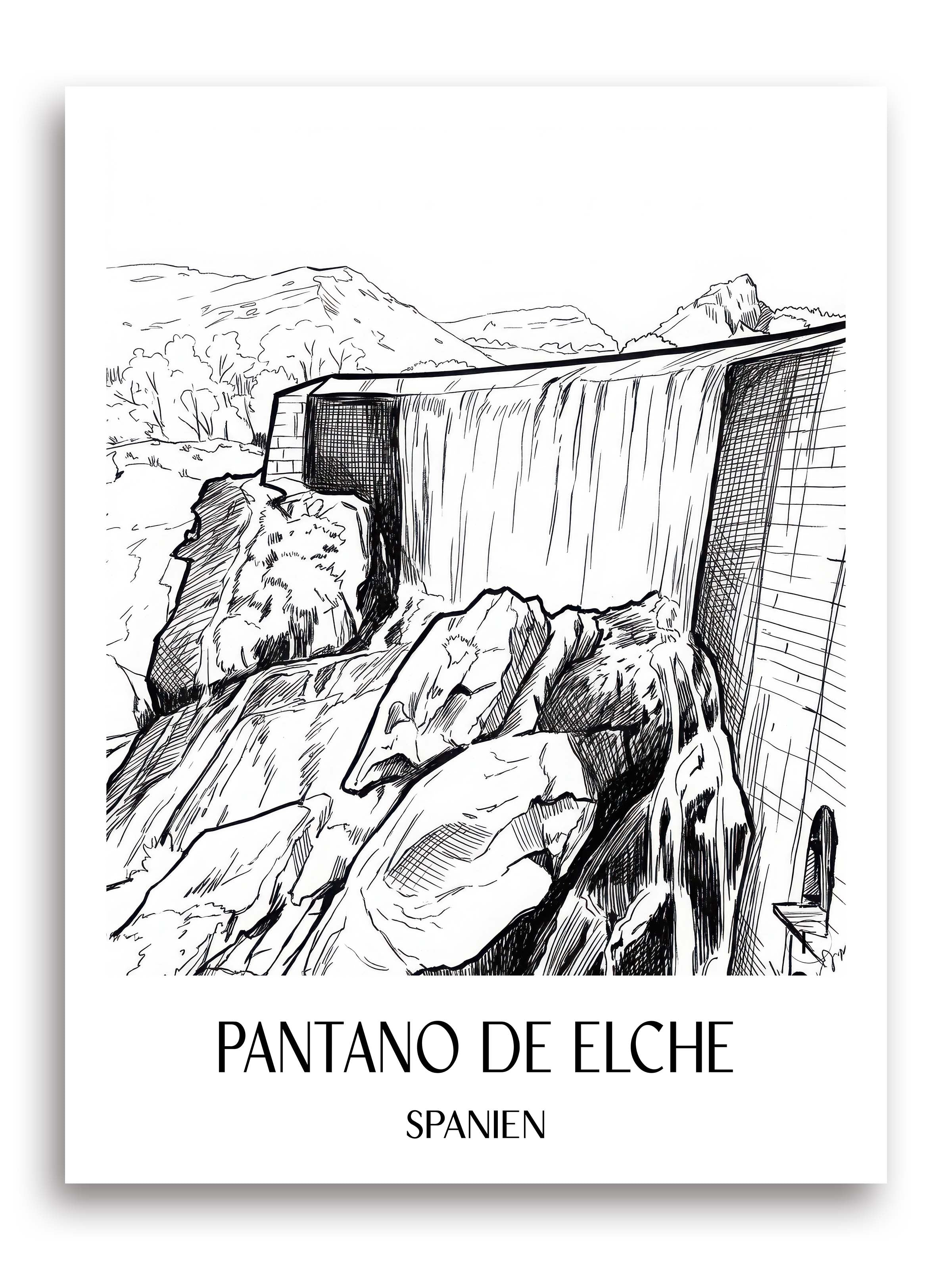 pantano-de-elche-spanien-spanien-poster-skizze