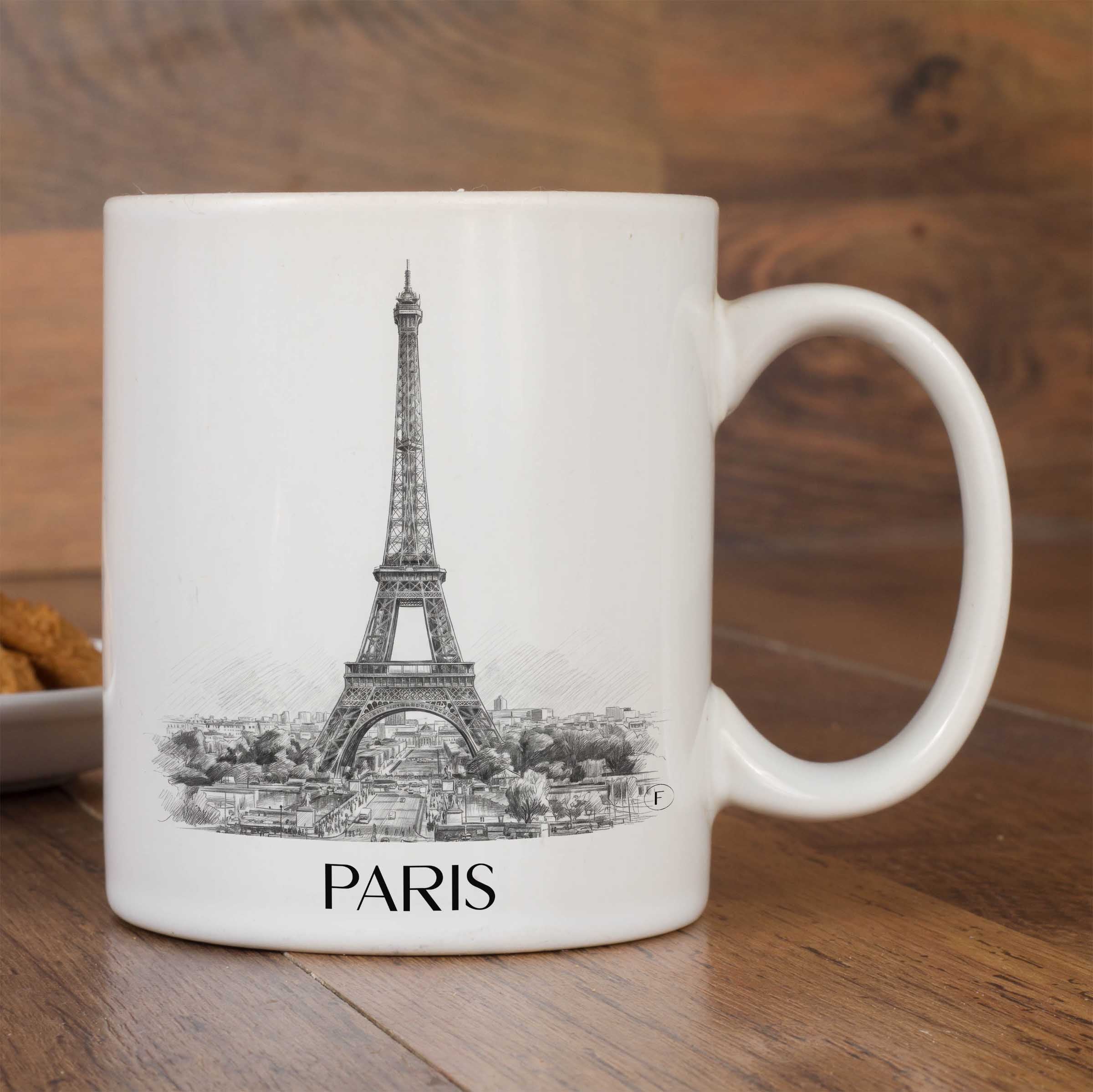 paris-frankreich-kaffeebecher-bleistift-zeichnung-drawing