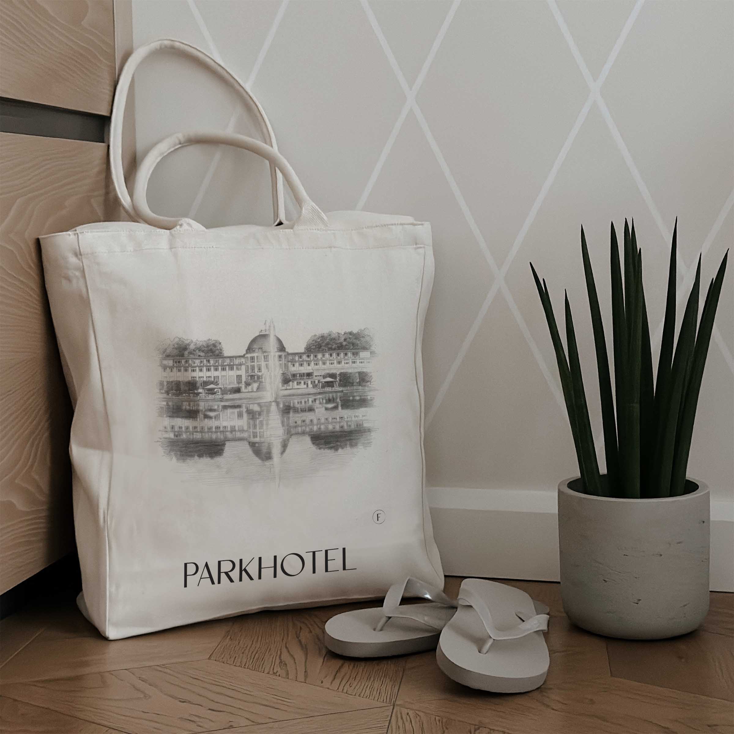 parkhotel-bremen-deutschland-einkaufstasche-bleistift-zeichnung-drawing