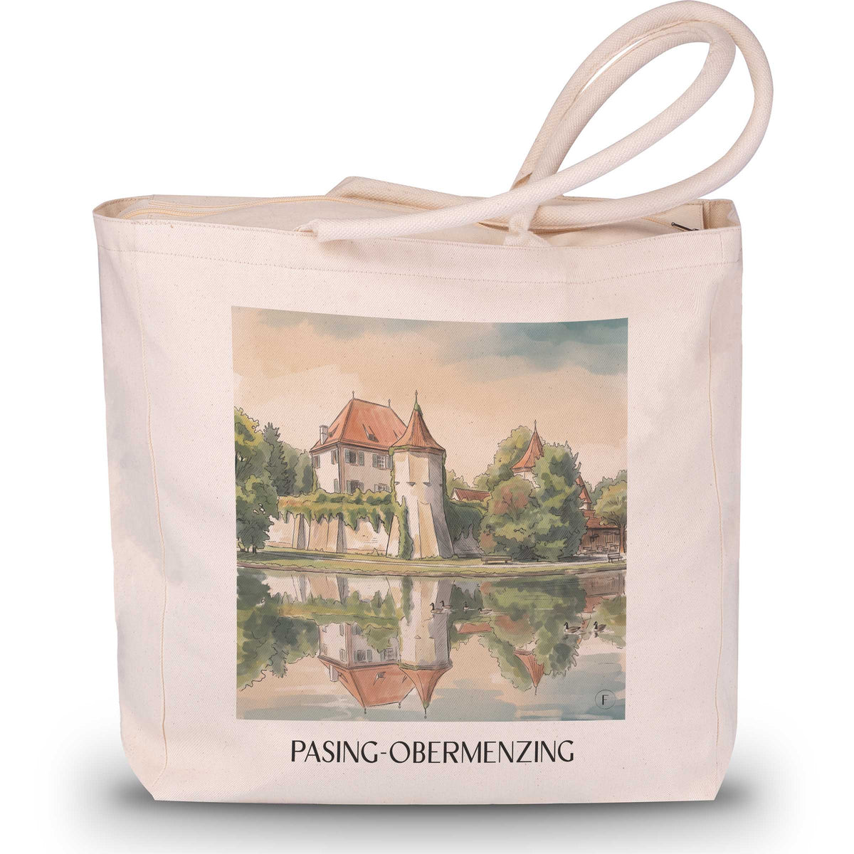 pasing-obermenzing-münchen-deutschland-einkaufstasche-aquarell
