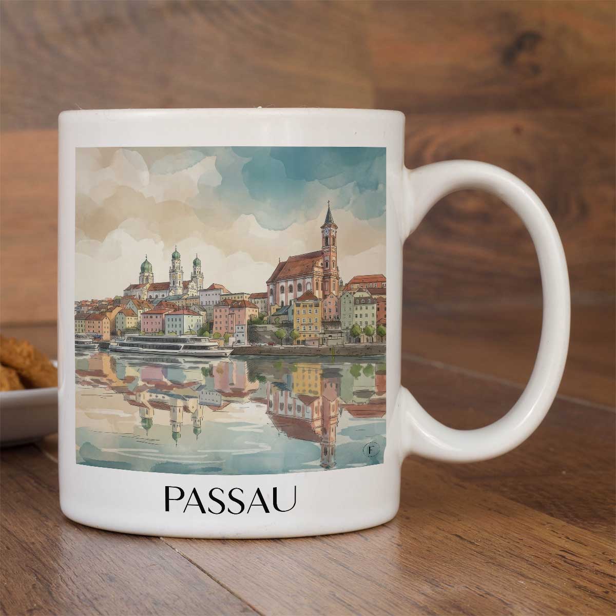 passau-niederbayern-deutschland-kaffeebecher-aquarell
