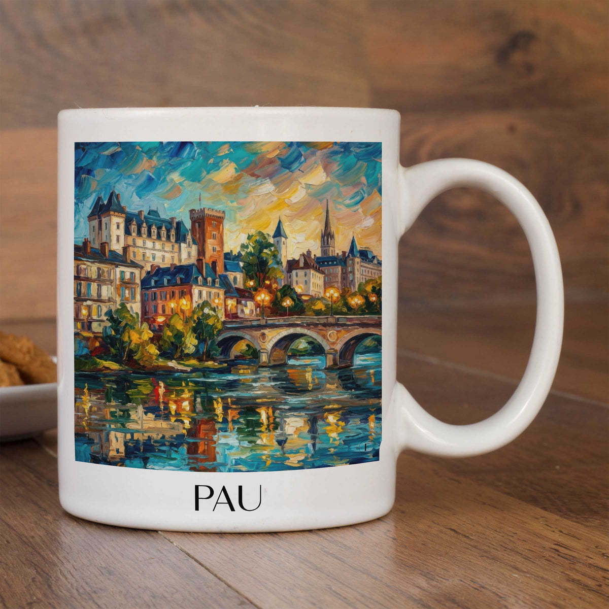 pau-béarn-frankreich-kaffeebecher-oil-painting-oelgemaelde