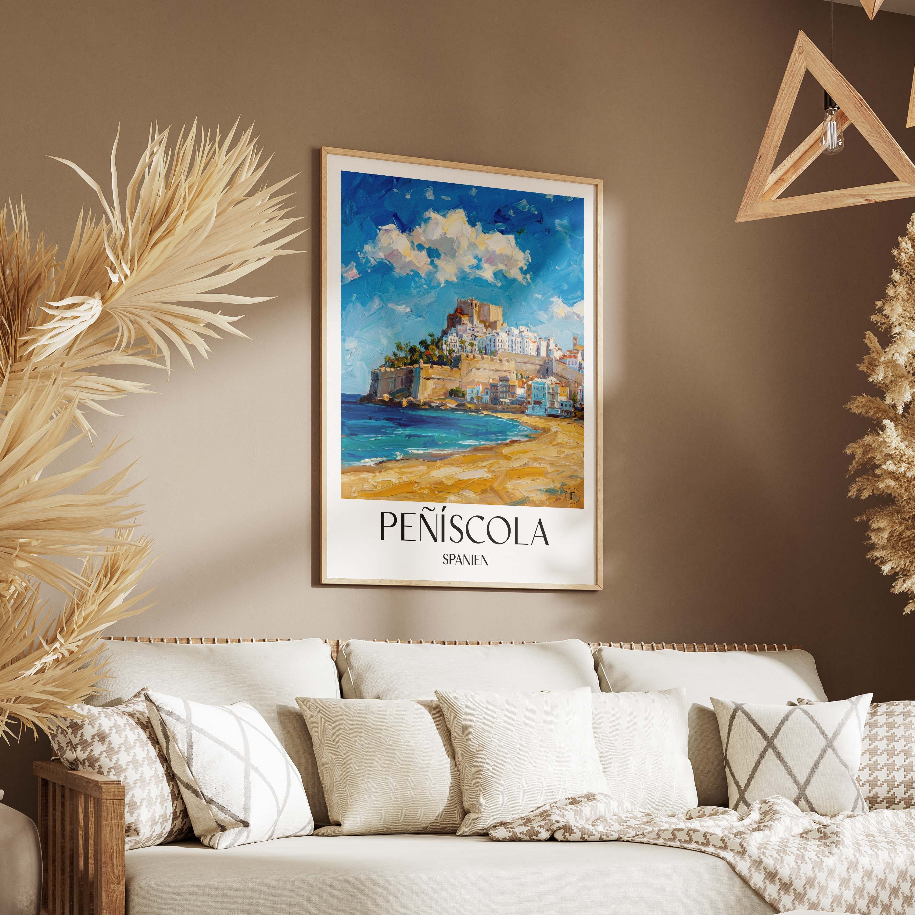 peñíscola-spanien-spanien-poster-oil-painting-oelgemaelde