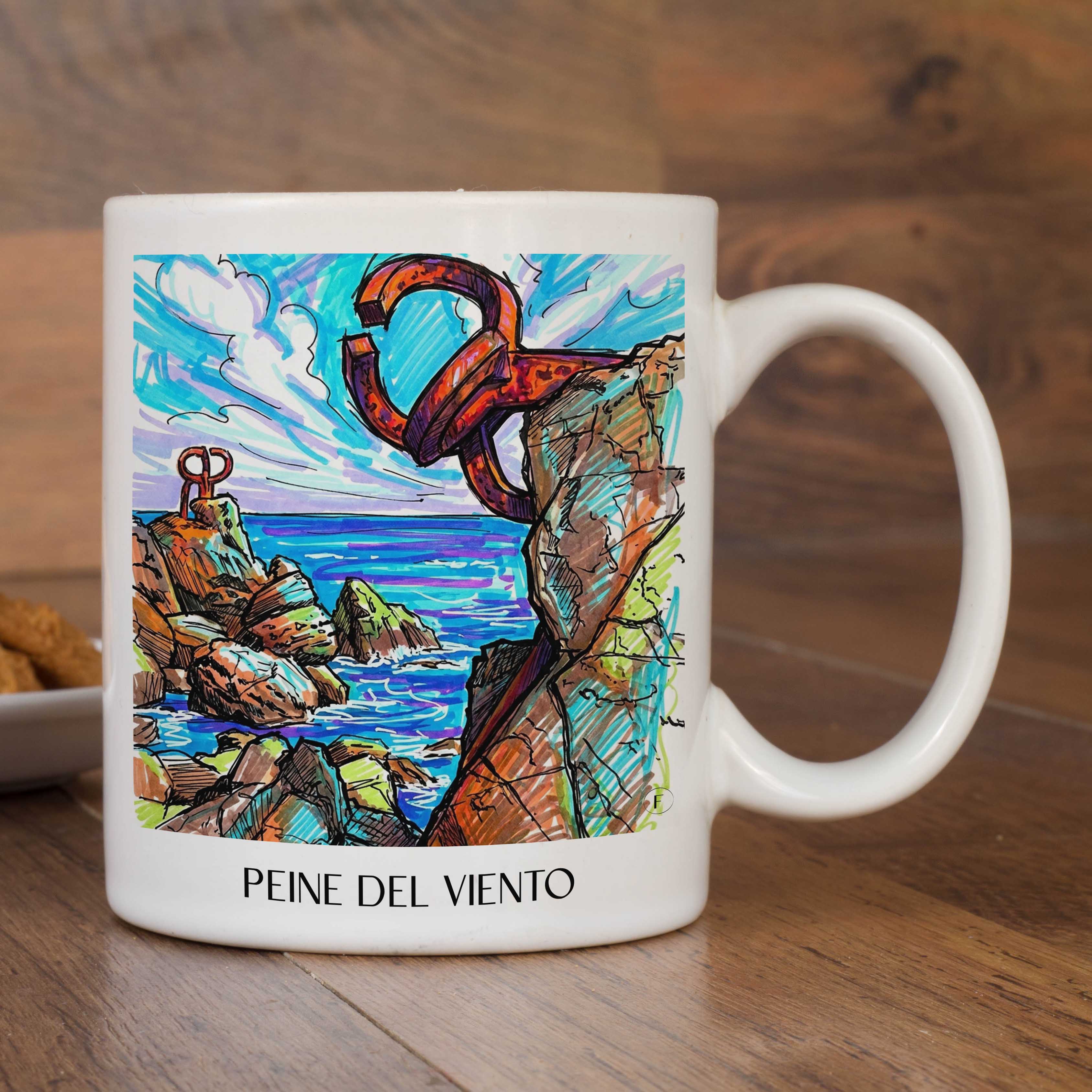peine-del-viento-san-sebastián-spanien-kaffeebecher-graffiti