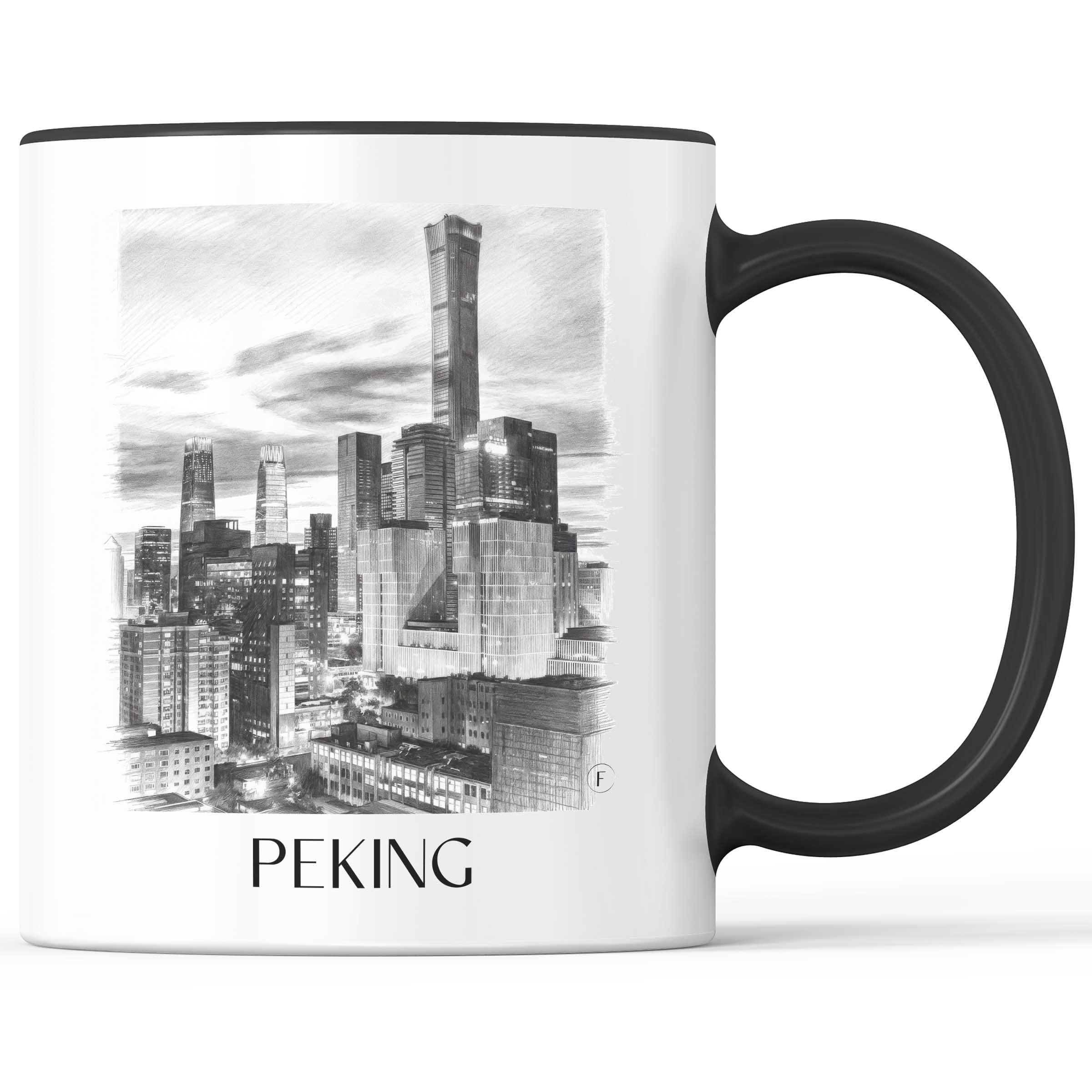 peking-china-kaffeebecher-bleistift-zeichnung-drawing
