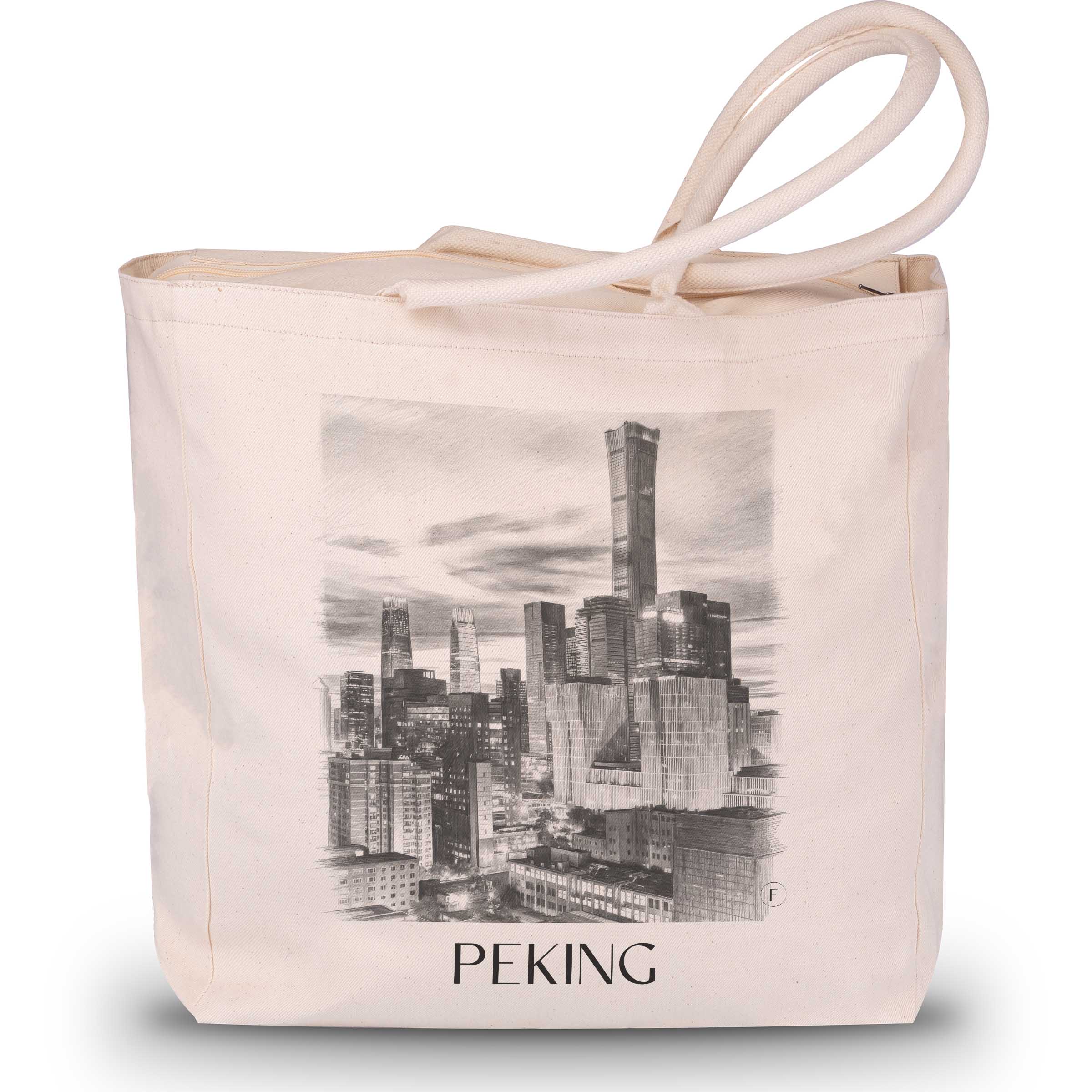 peking-china-einkaufstasche-bleistift-zeichnung-drawing