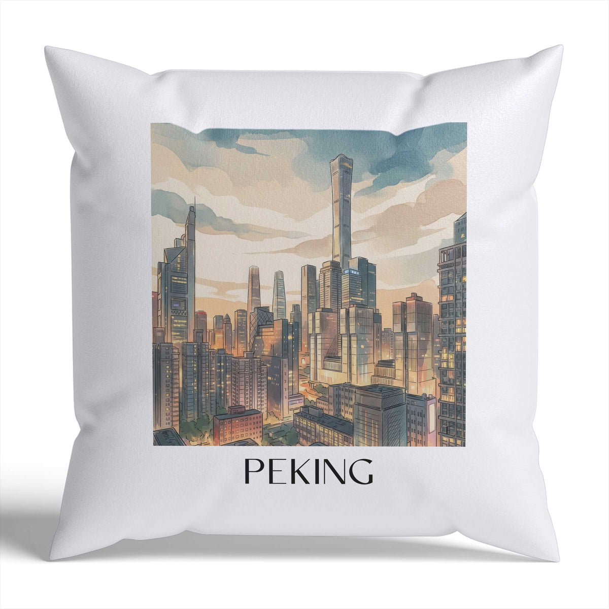 peking-china-china-kissenbezug-aquarell