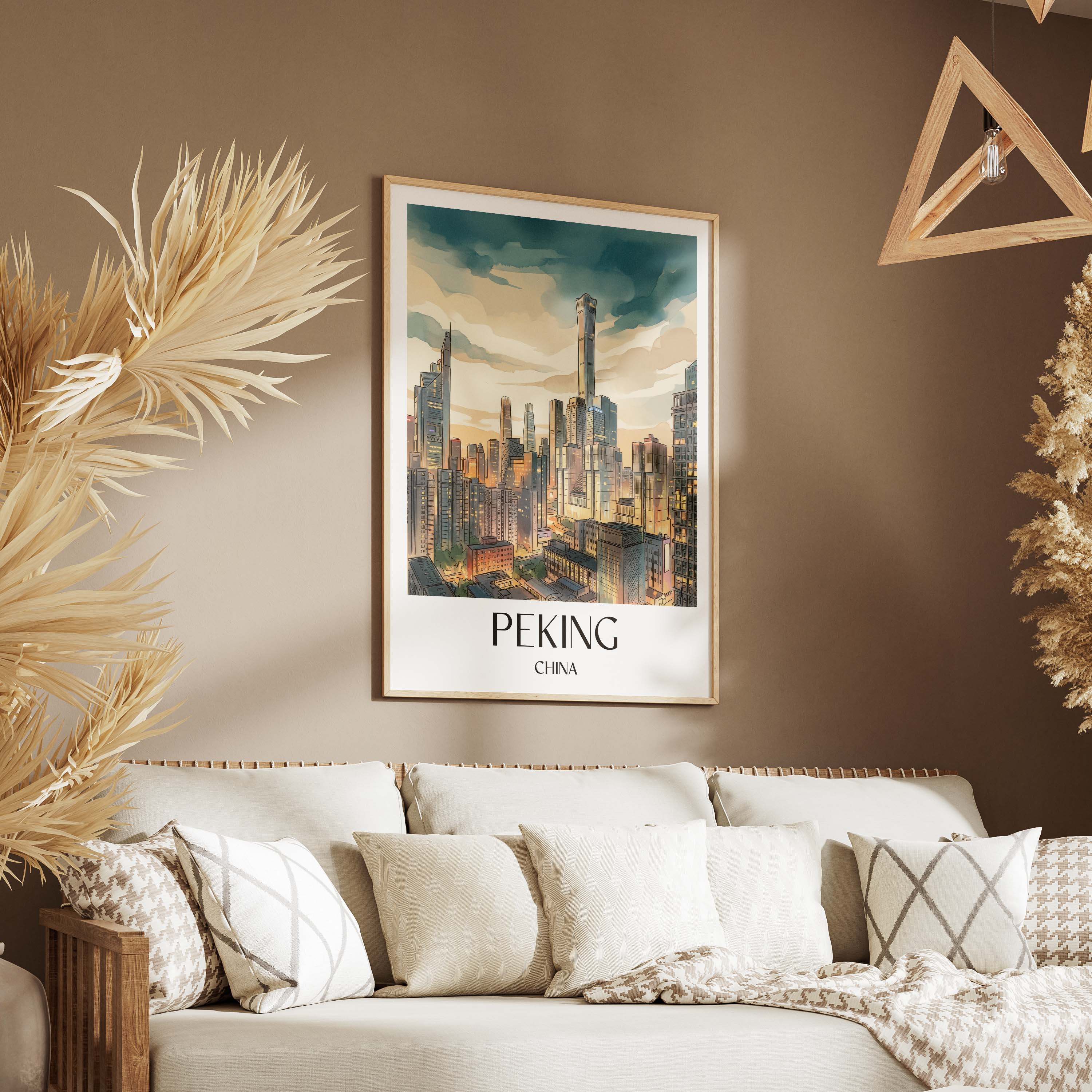 peking-china-poster-aquarell