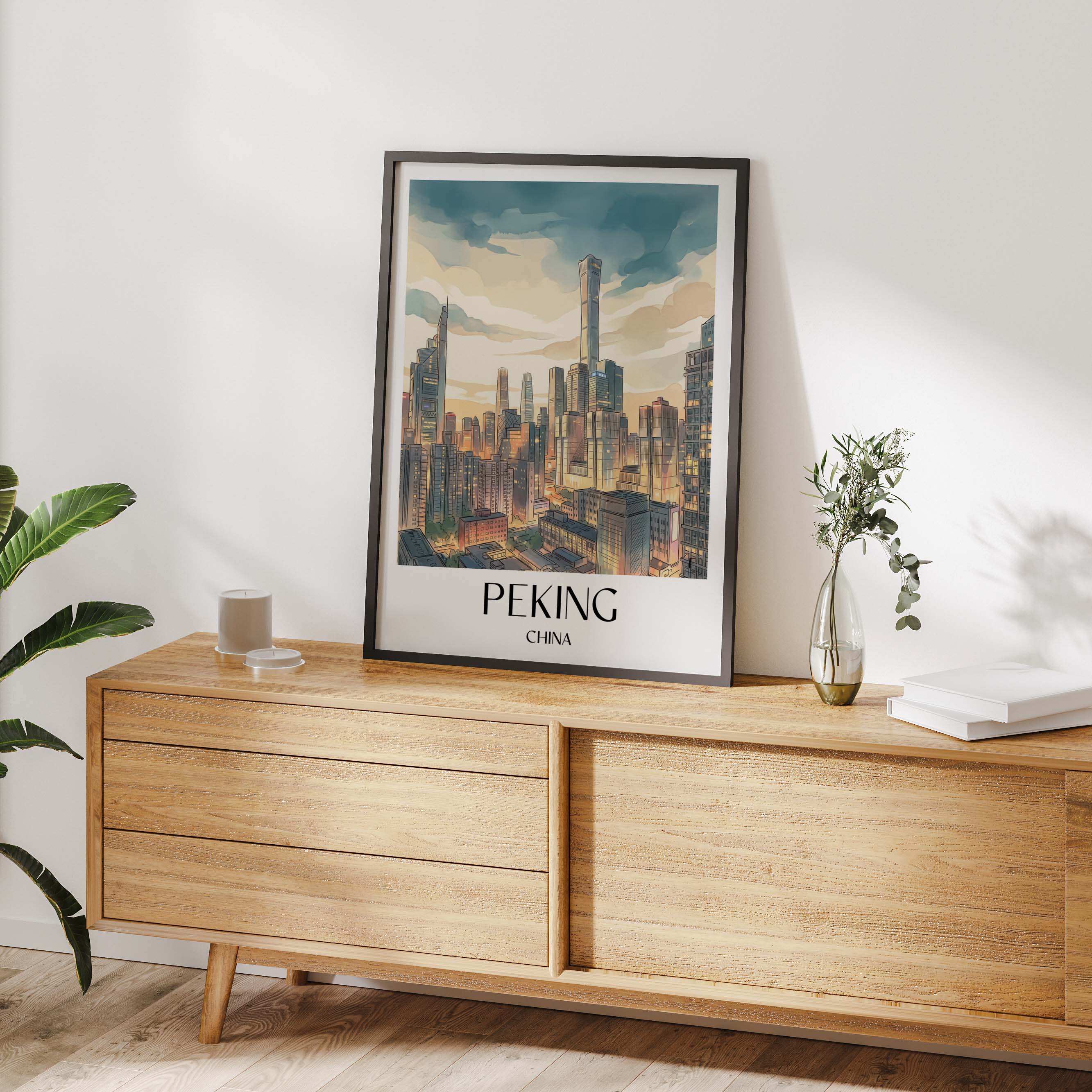 peking-china-poster-aquarell
