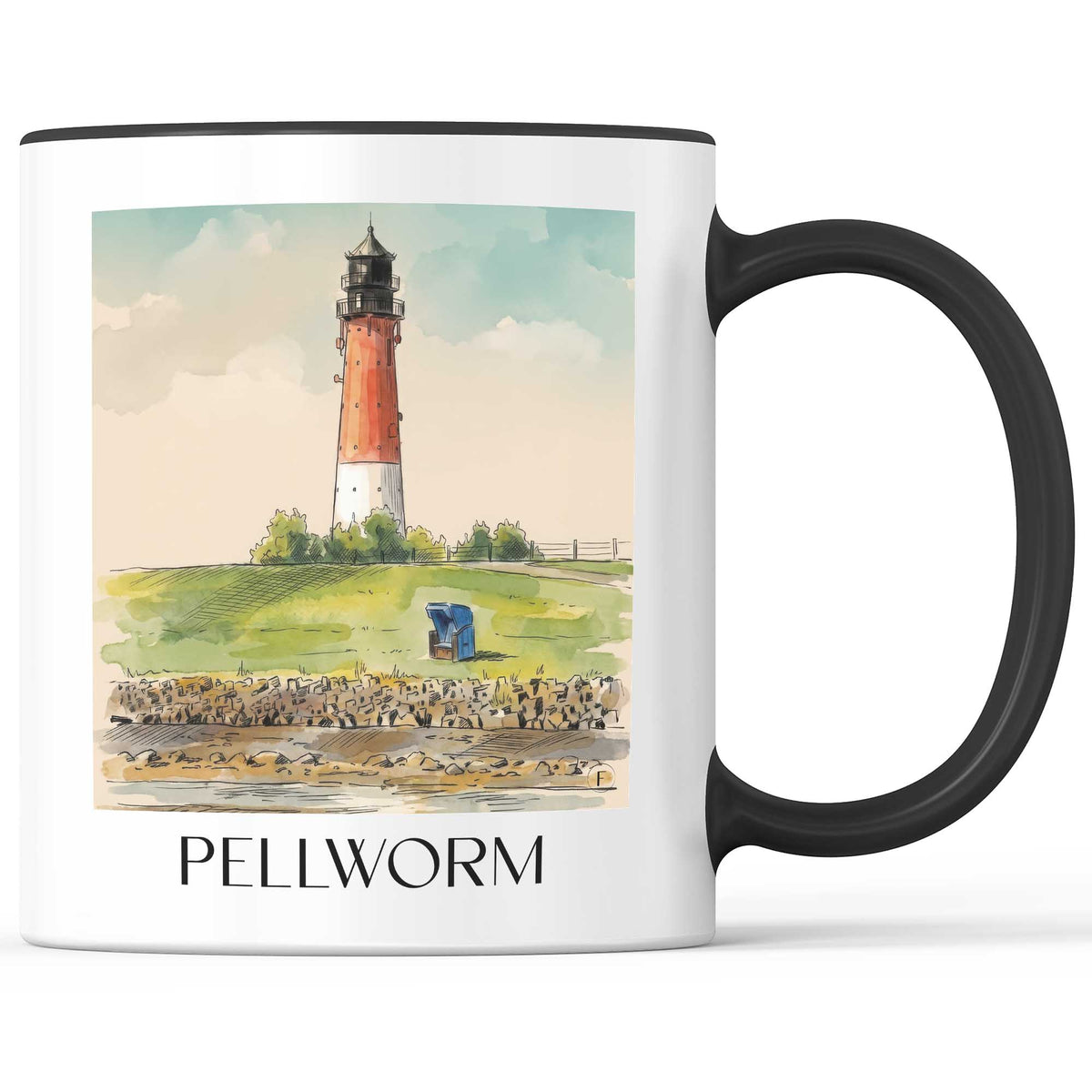 pellworm-schleswig-holstein-deutschland-kaffeebecher-aquarell