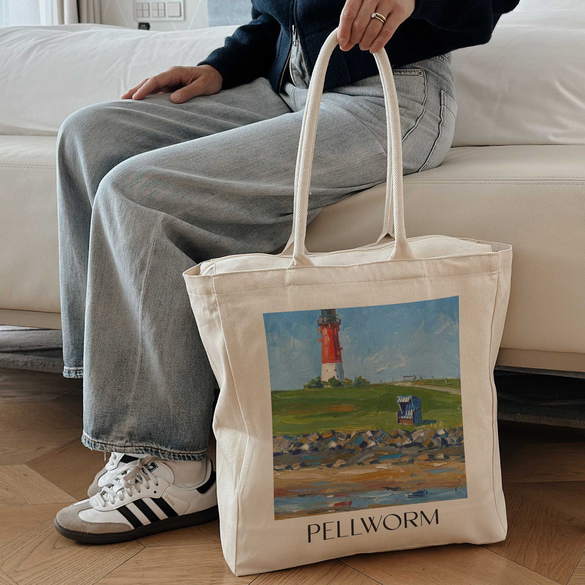 pellworm-schleswig-holstein-deutschland-einkaufstasche-oil-painting-oelgemaelde