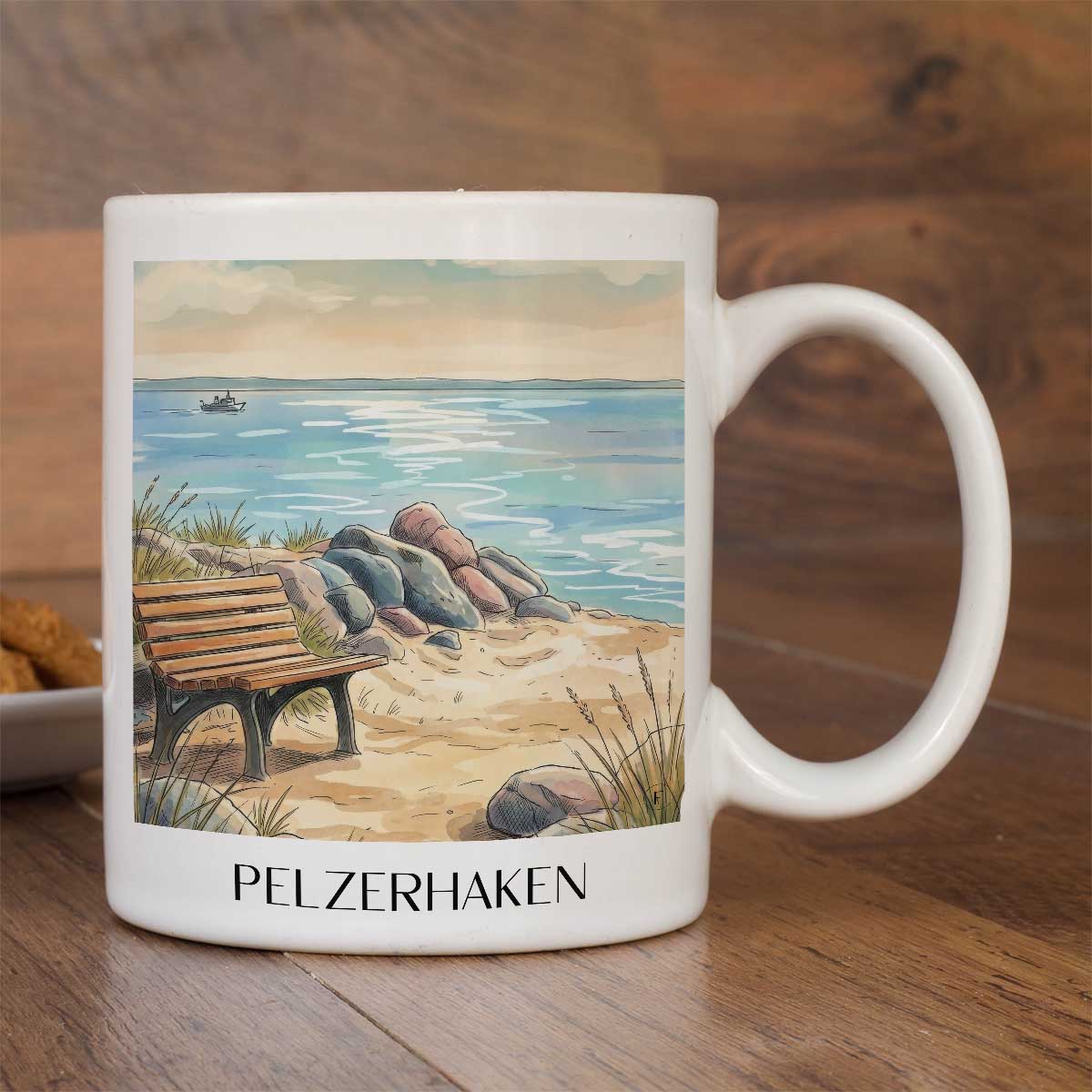 pelzerhaken-ostholstein-deutschland-kaffeebecher-aquarell