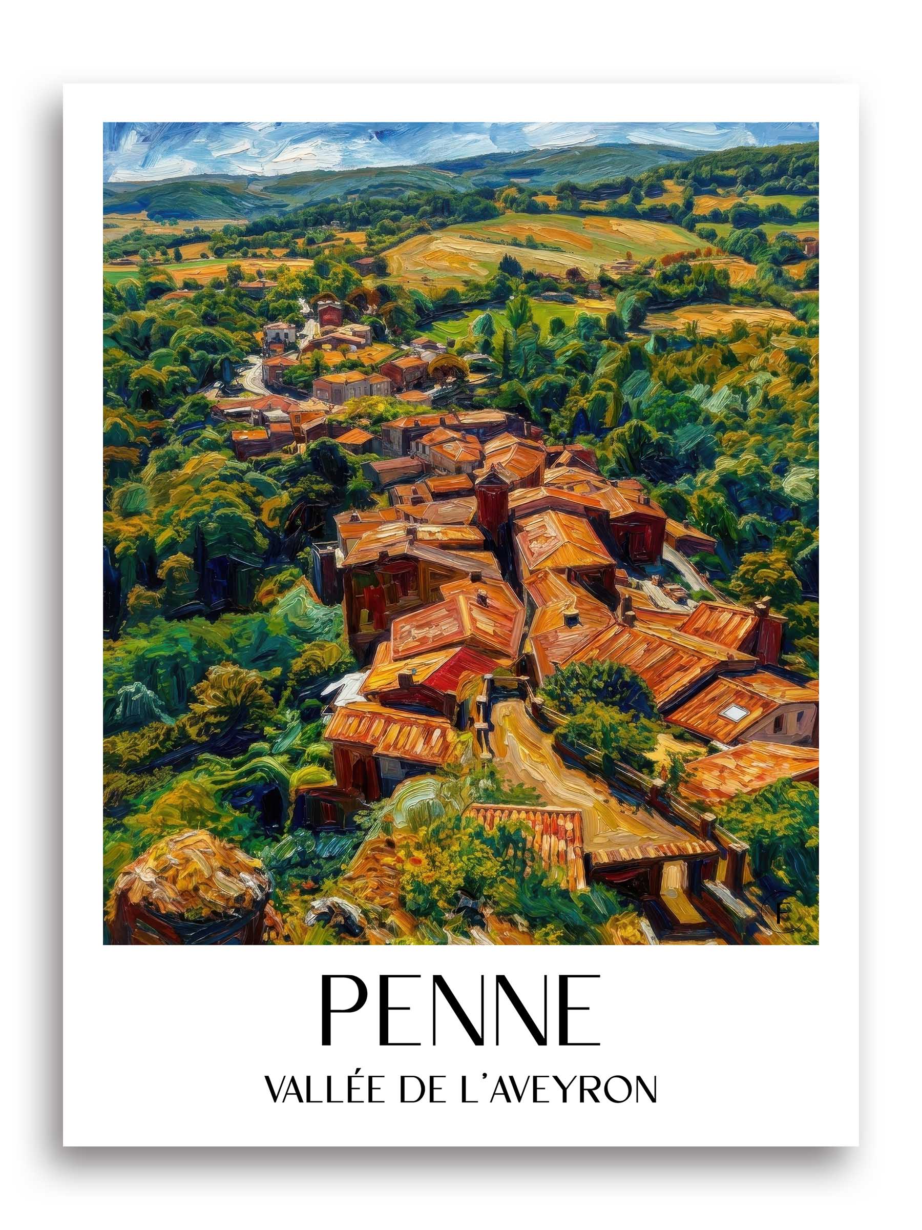 penne--vallée-de-l'aveyron-frankreich-poster-oil-painting-oelgemaelde