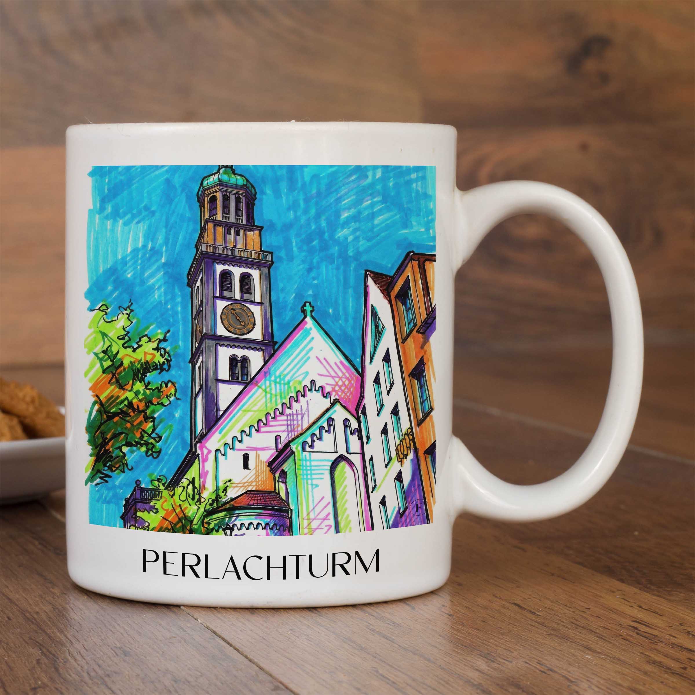 perlachturm-augsburg-deutschland-kaffeebecher-graffiti
