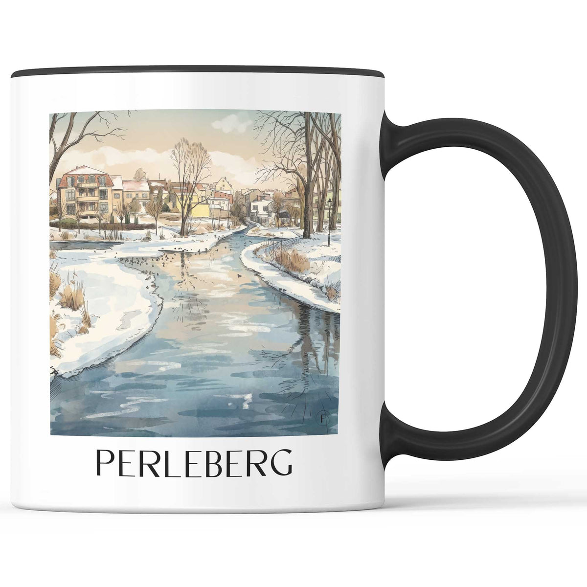 perleberg-prignitz-deutschland-kaffeebecher-aquarell