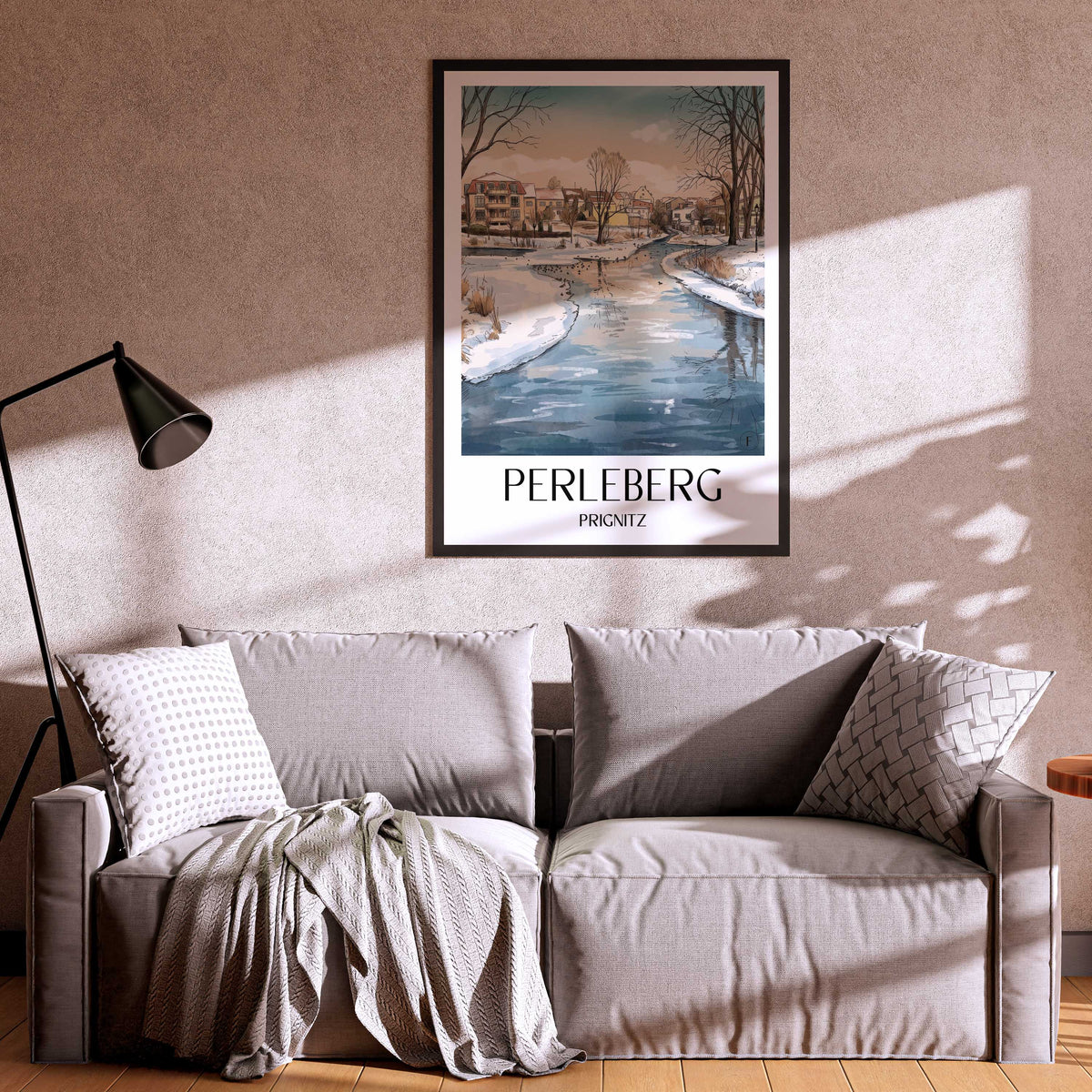 perleberg-prignitz-deutschland-poster-aquarell