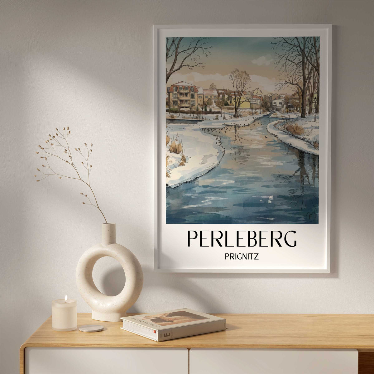perleberg-prignitz-deutschland-poster-aquarell