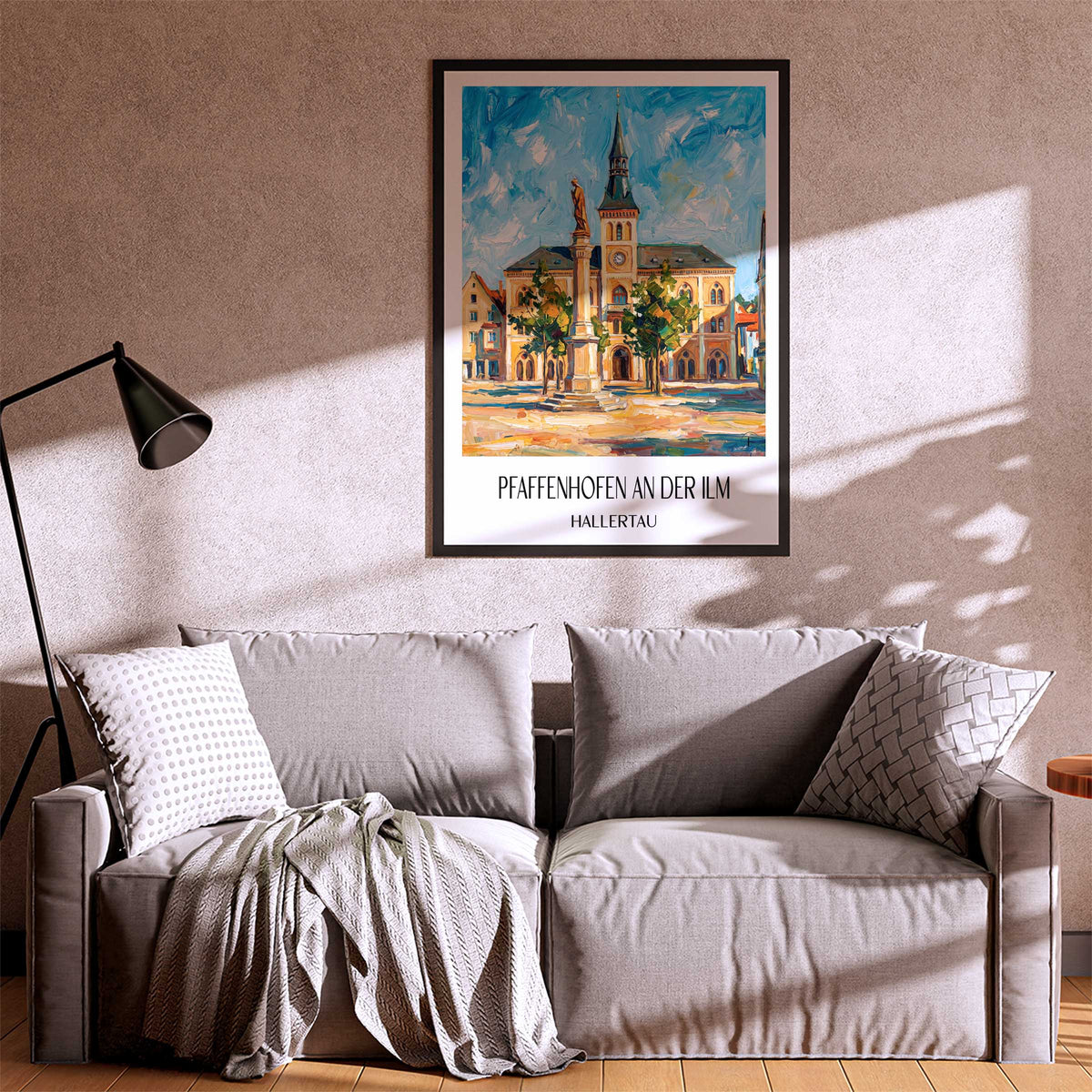 pfaffenhofen-an-der-ilm-hallertau-deutschland-poster-oil-painting-oelgemaelde