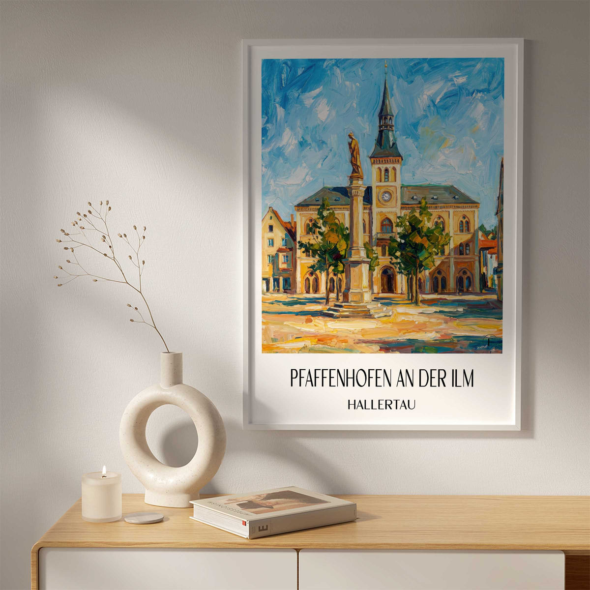 pfaffenhofen-an-der-ilm-hallertau-deutschland-poster-oil-painting-oelgemaelde